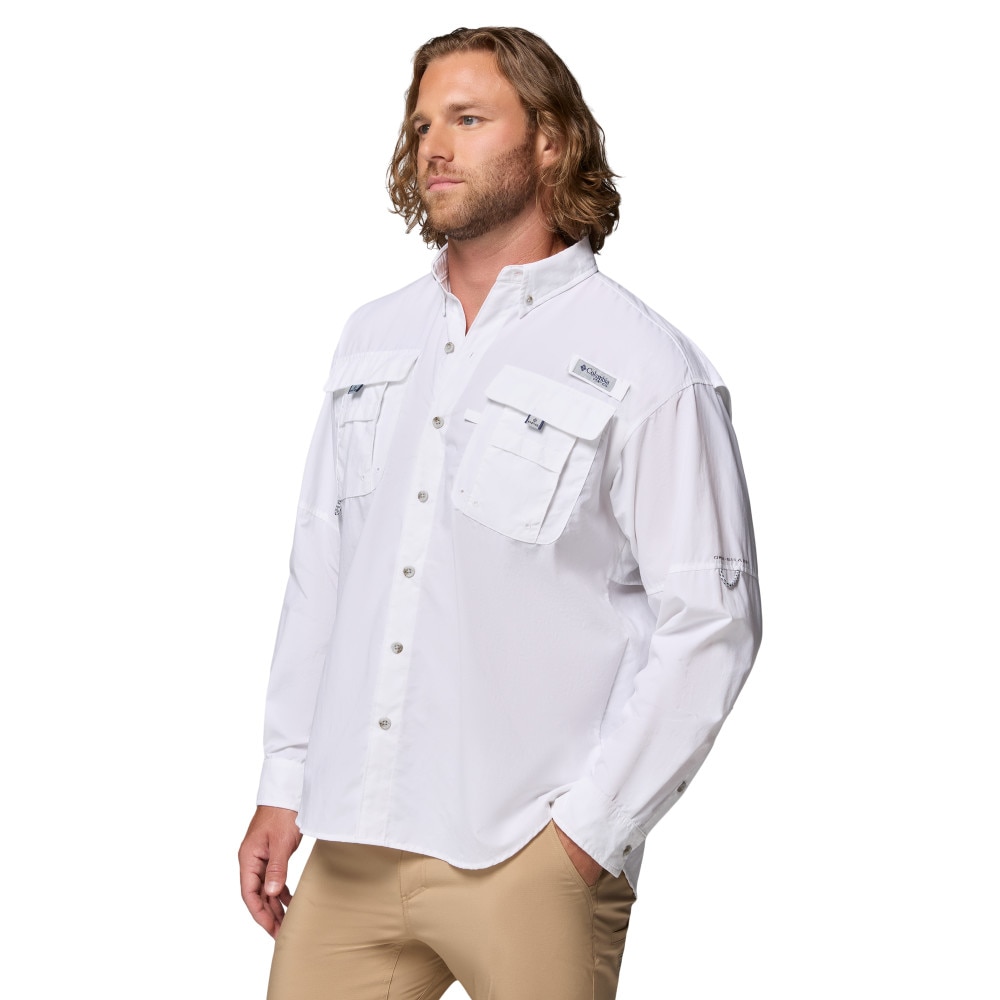 Camisa hombre Bahama™ II Columbia - Blanco Blanco-3