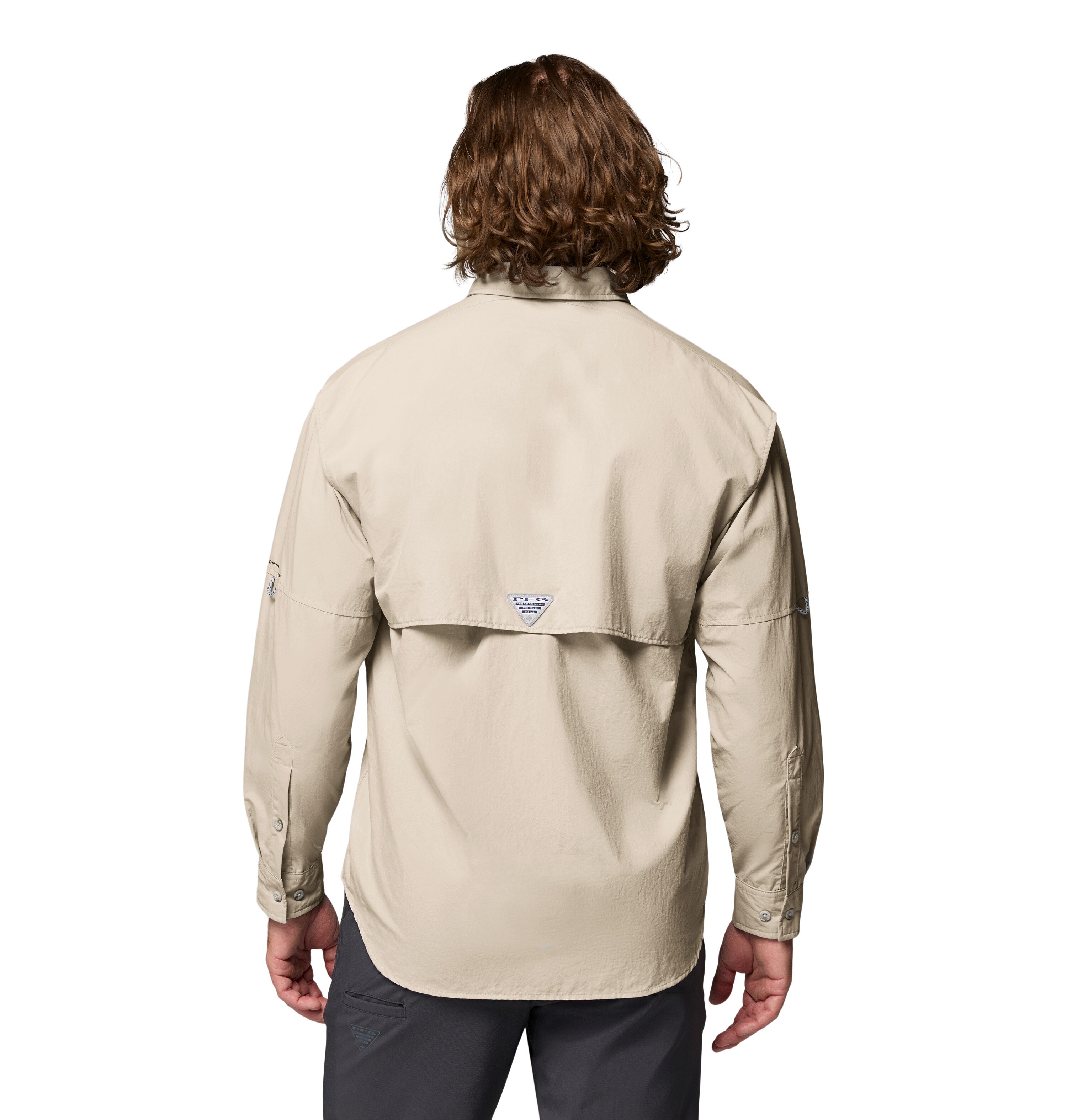 Camisa hombre Bahama™ II Columbia - Negro Blanco-2