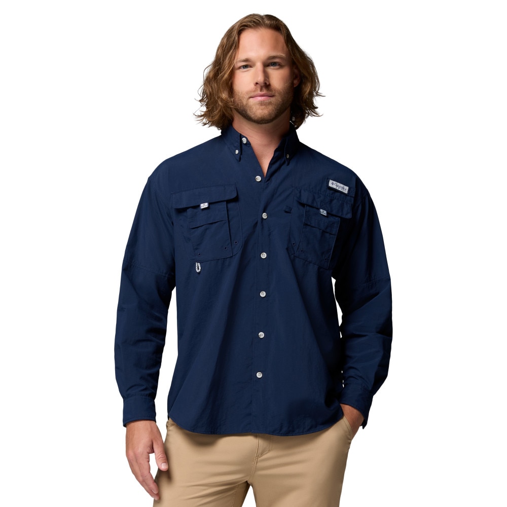 Camisa hombre Bahama™ II Columbia - Azul Azul-1