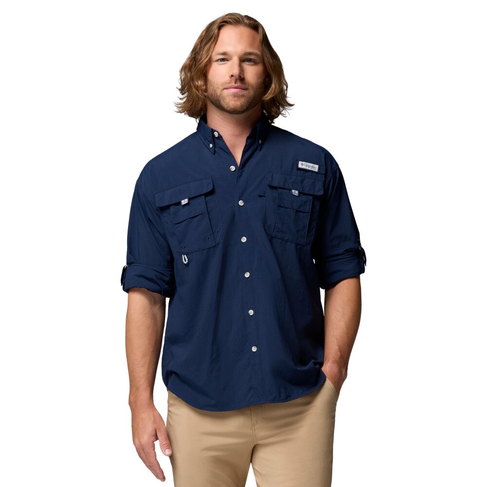 Camisa hombre Bahama™ II Columbia - Azul Azul-4