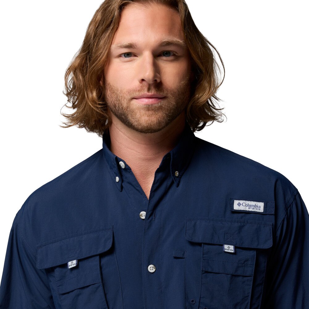 Camisa hombre Bahama™ II Columbia - Azul Azul-5