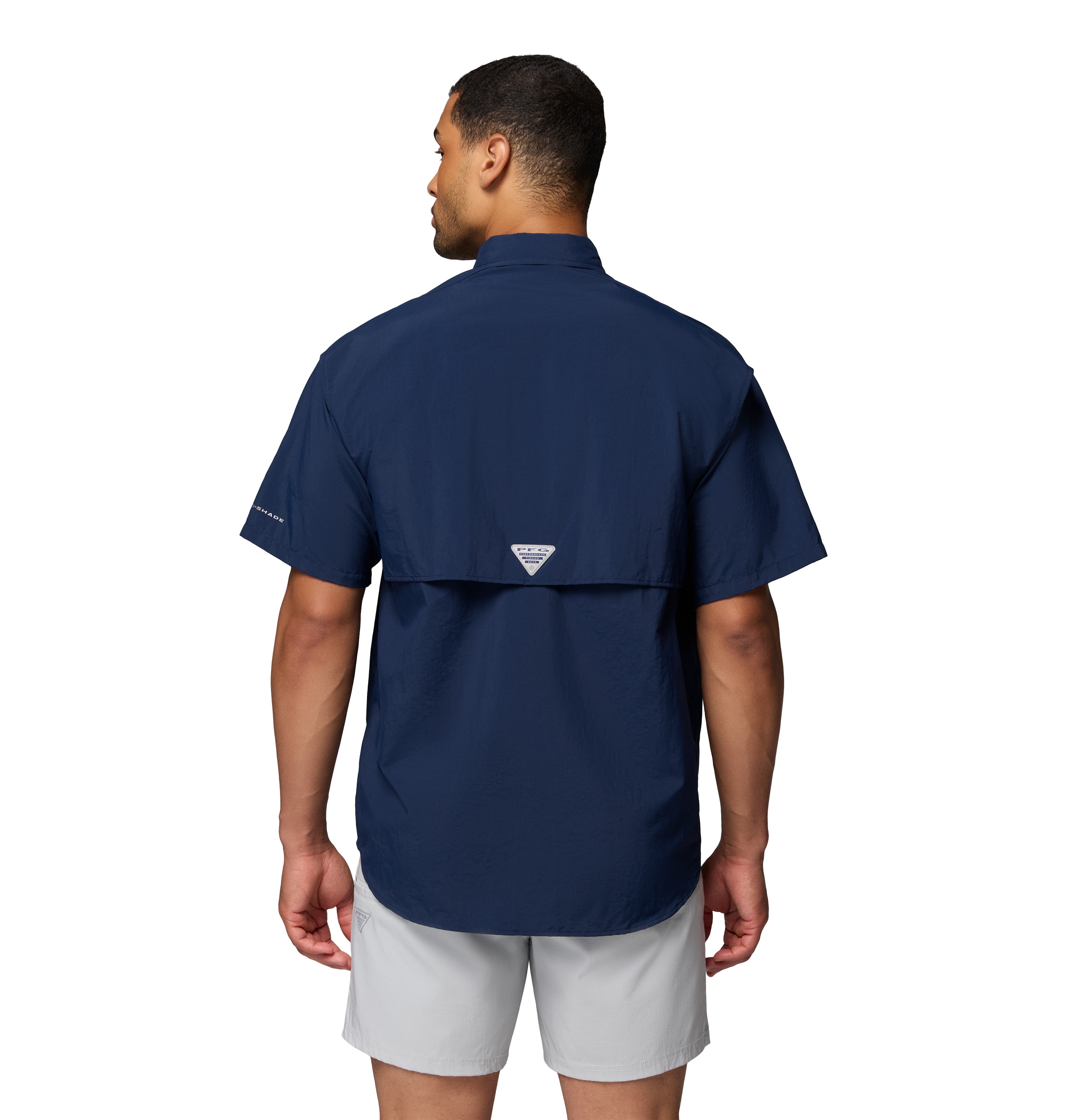 Camisa manga corta de hombre Bahama™ II Columbia - Azul marino Azul marino-2