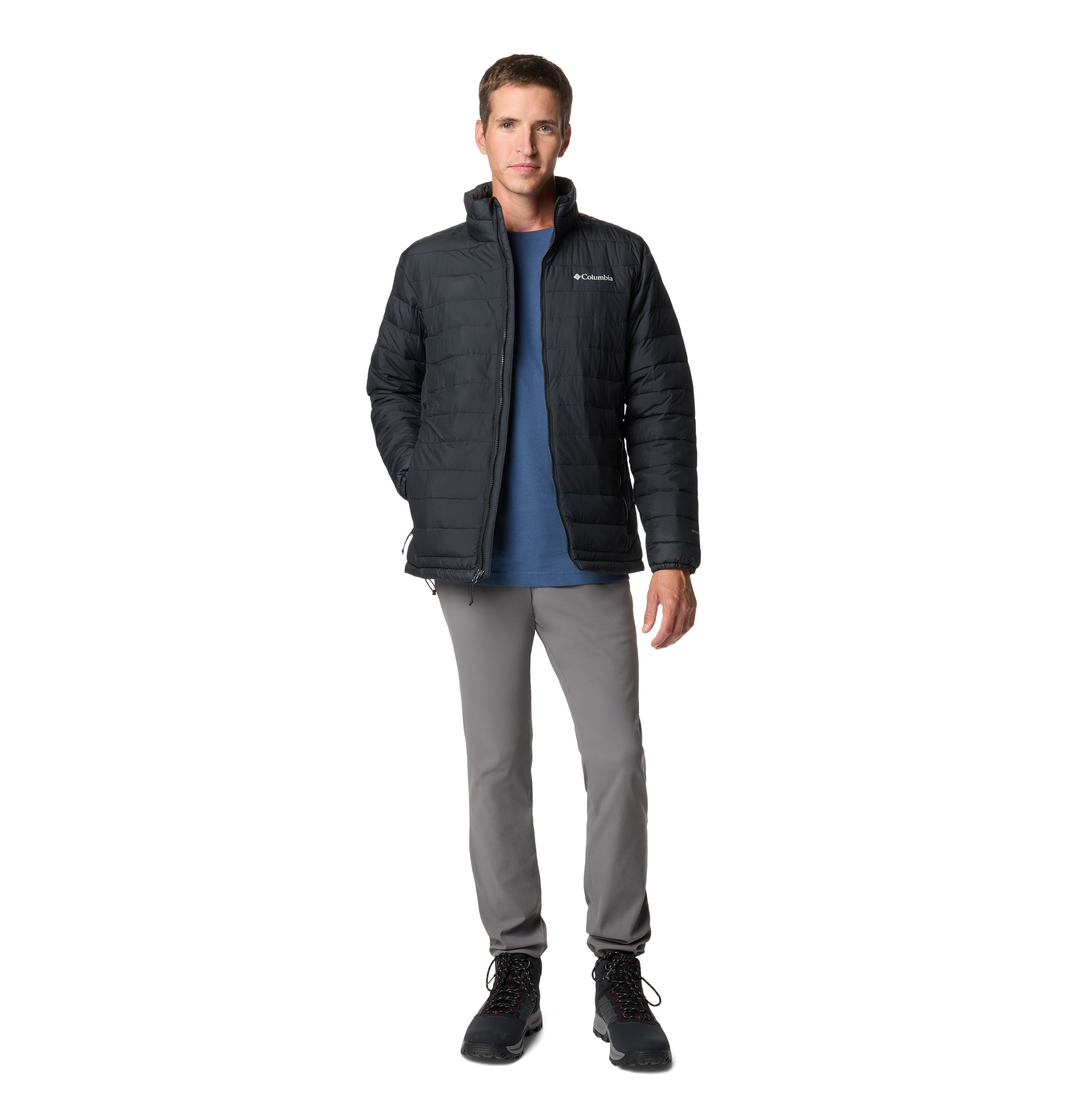Chaqueta de hombre Powder Lite™ II Columbia - Negro Negro-4