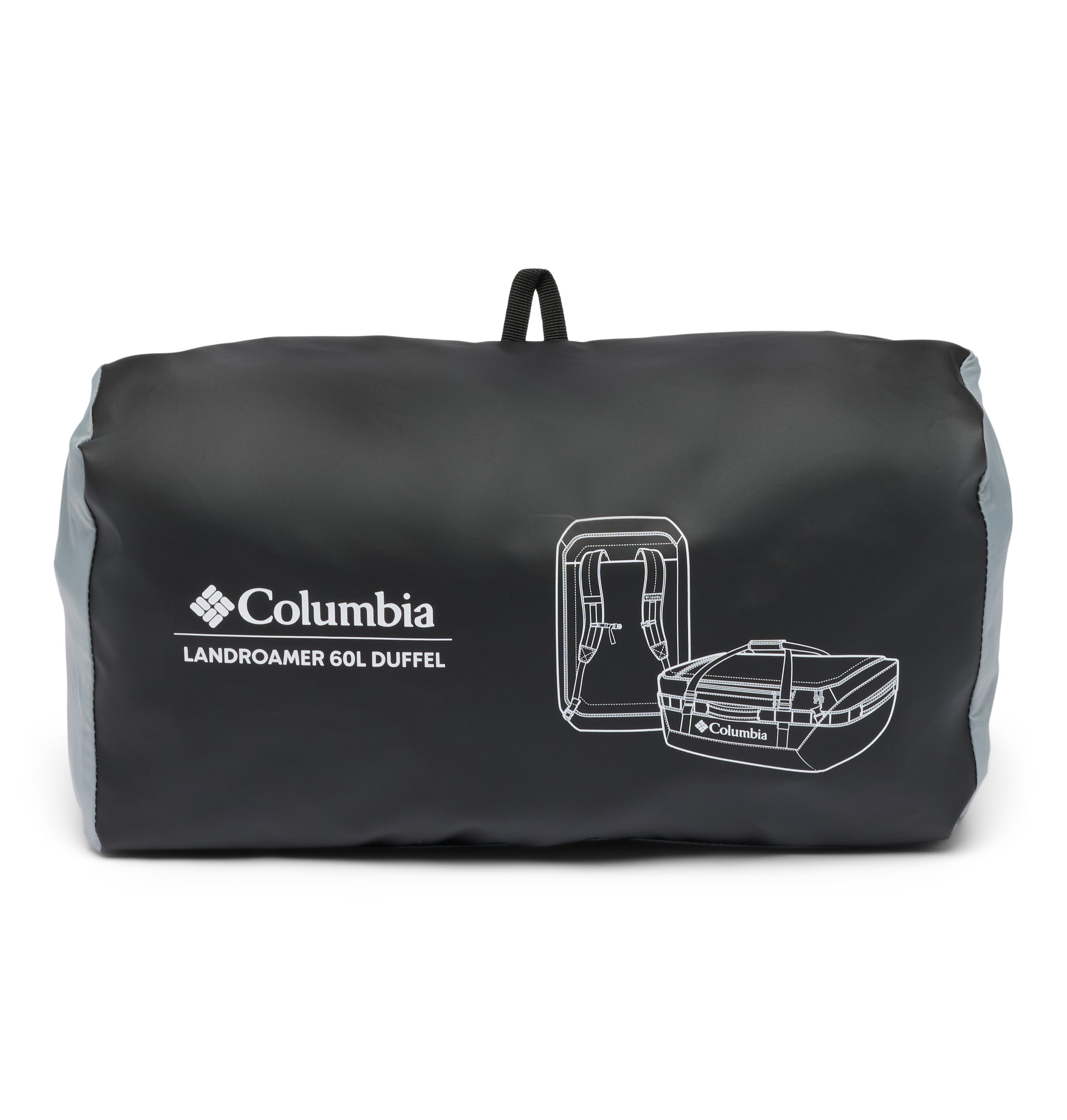 Gymsack unisex Landroamer™ 60L Duffel Columbia - Negro Negro-3