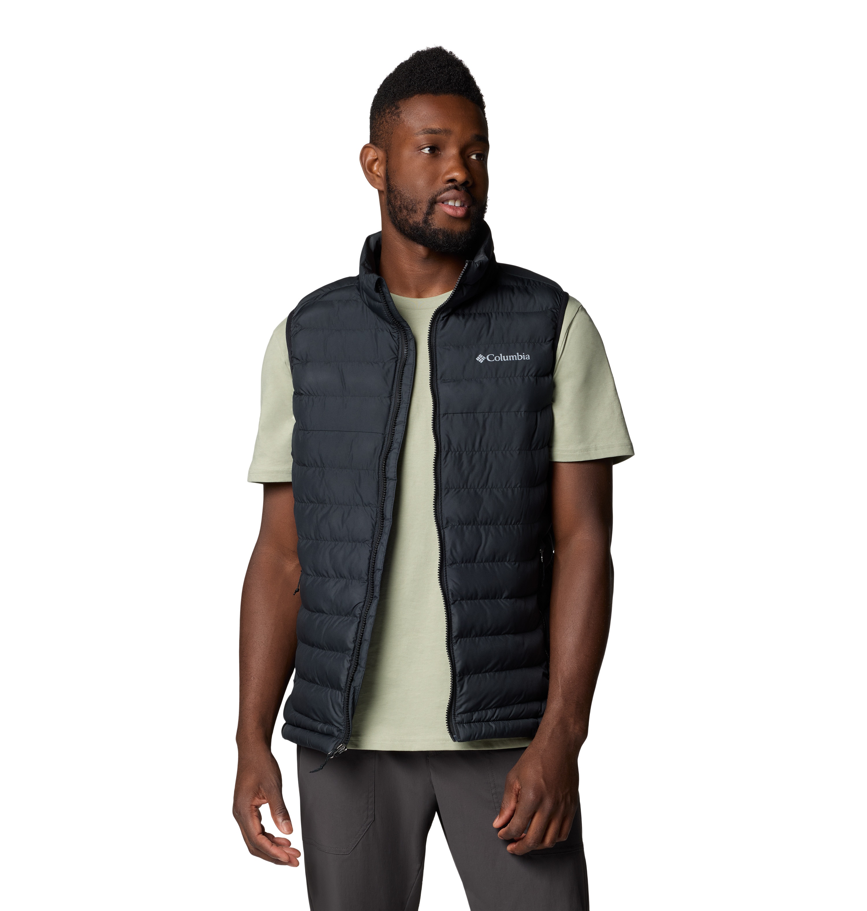 Chaleco hombre Powder Lite™ II Columbia - Negro Negro-4