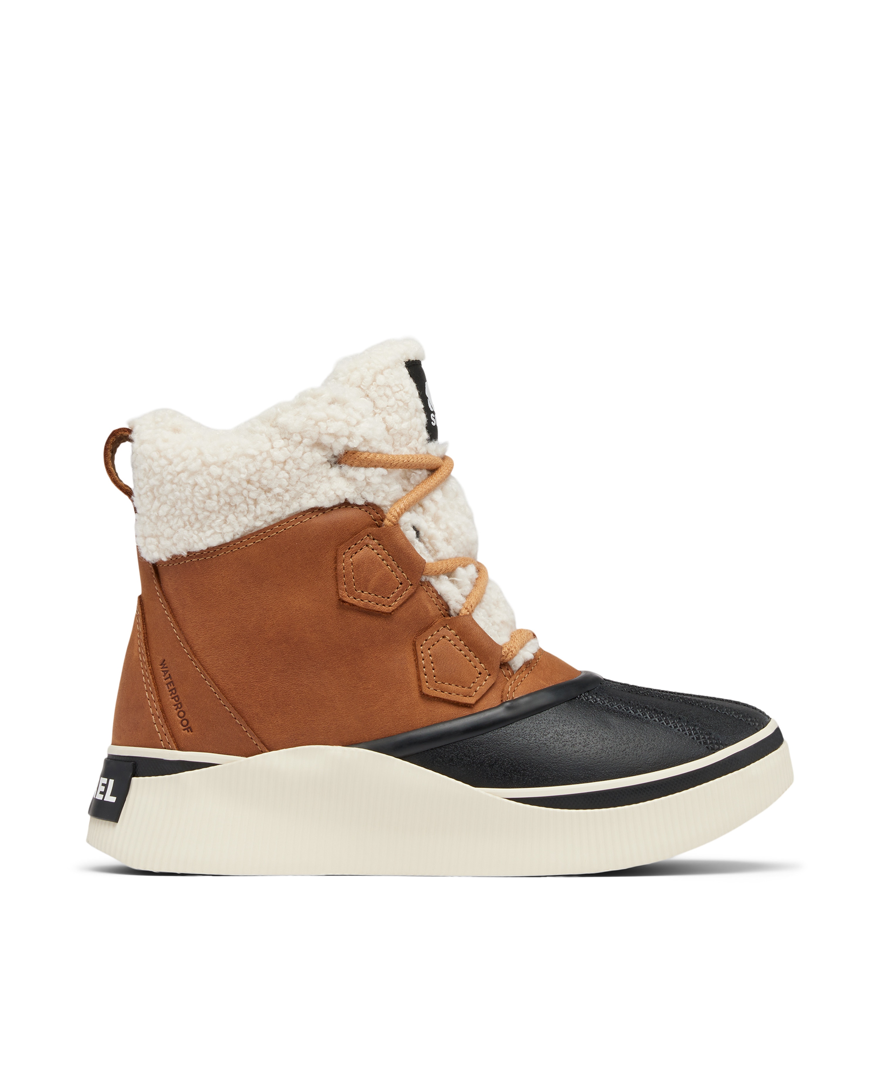 Botas planas impermeables de mujer - Sorel - Marrón Marrón-1