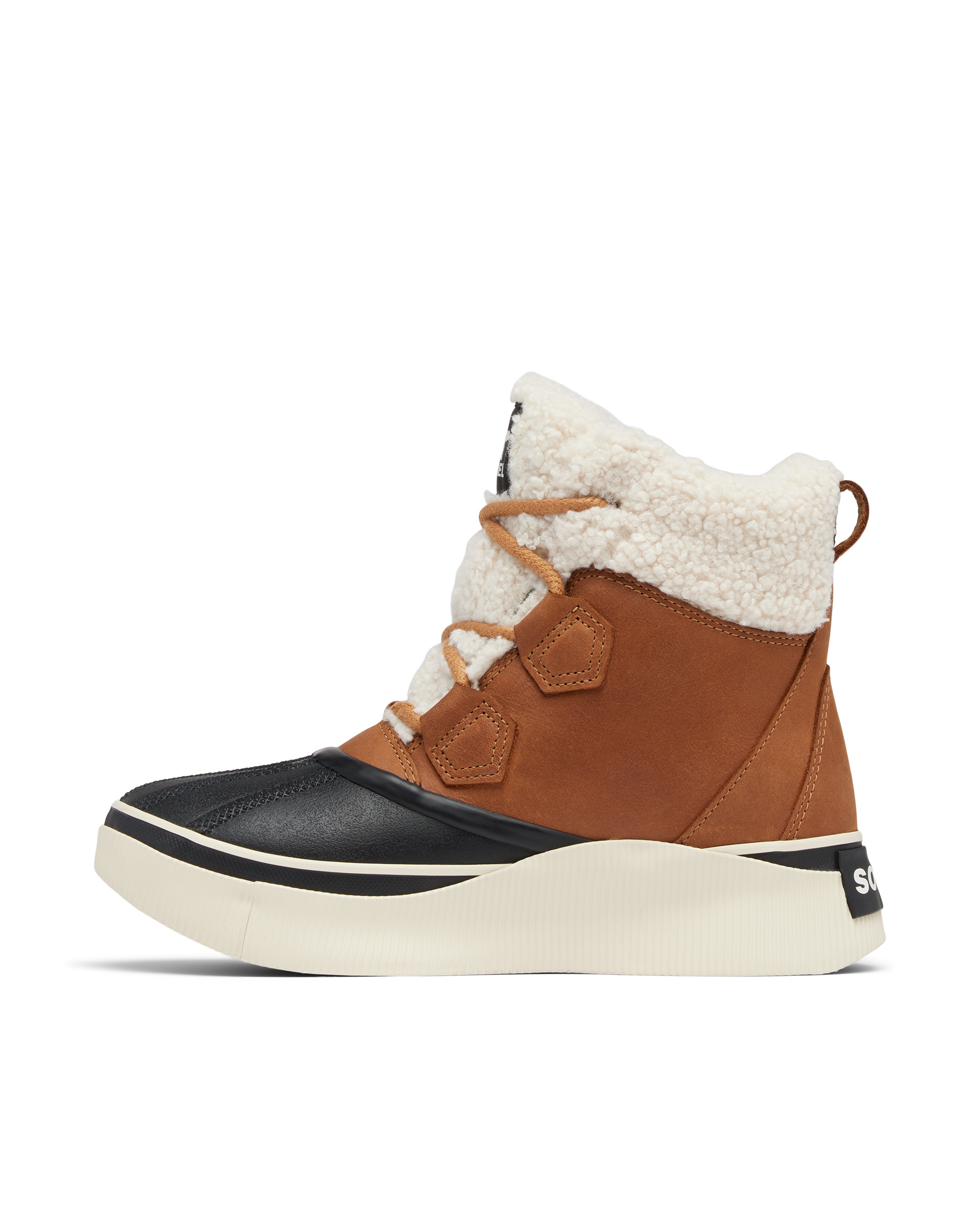Botas planas impermeables de mujer - Sorel - Marrón Marrón-4