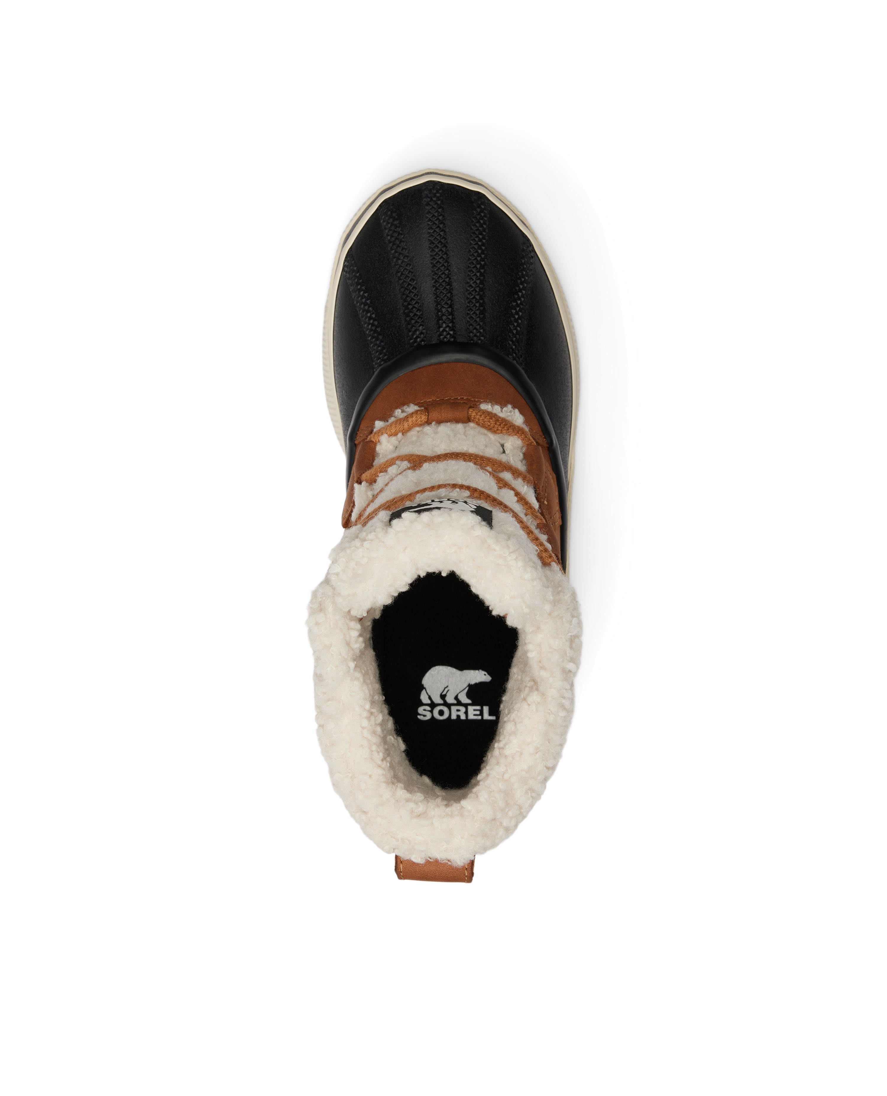 Botas planas impermeables de mujer - Sorel - Marrón Marrón-6