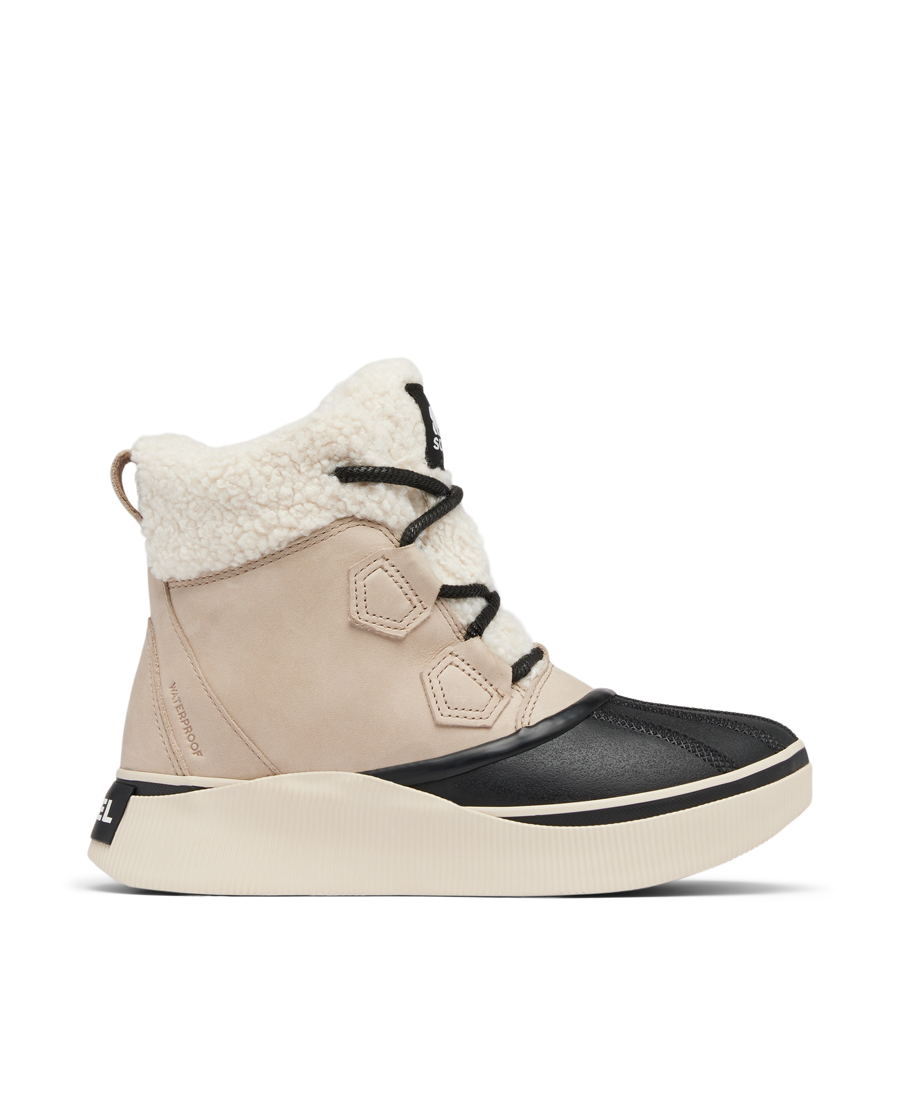 Botines con pelo de mujer piel impermeables - Sorel - Marrón Marrón-1