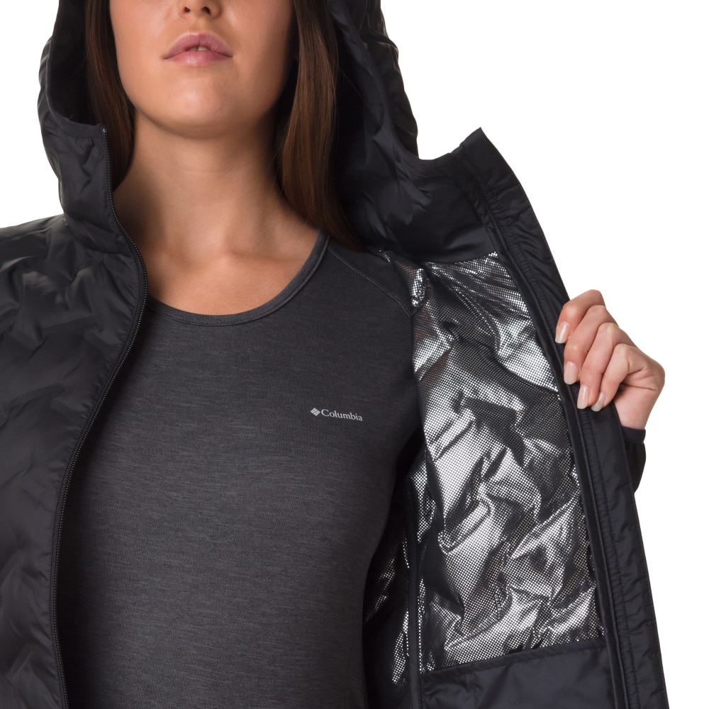 Chaqueta de mujer Delta Ridge™ II Plumón Columbia - Negro Negro-4