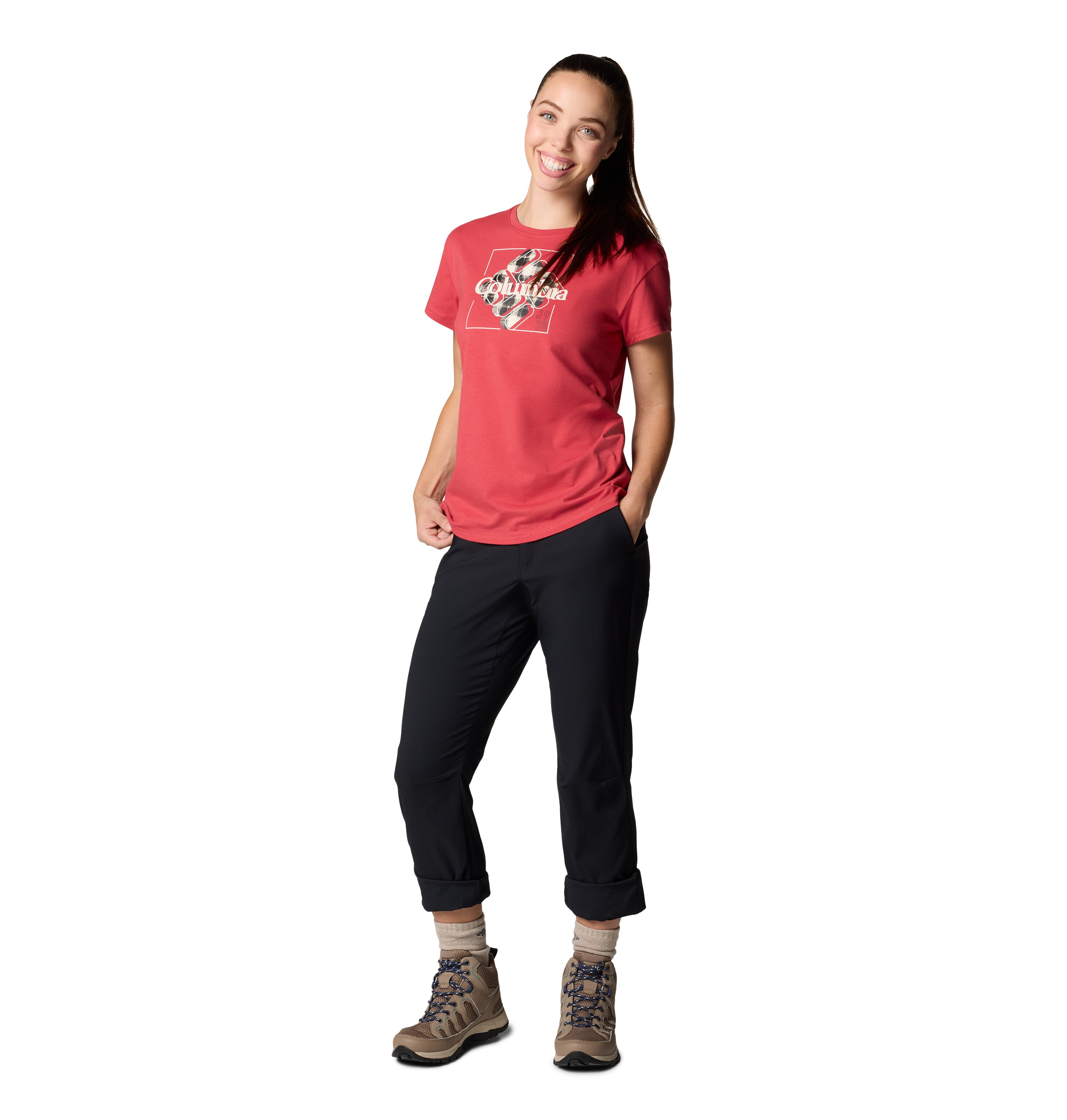 Pantalón de senderismo de mujer Leslie Falls™ Columbia - Negro Negro-4
