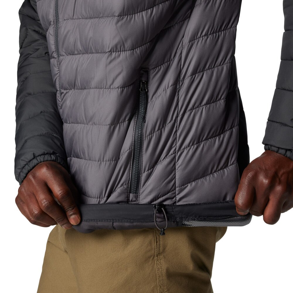 Plumífero de hombre Powder Lite™ II Hooded Columbia - Gris Gris-6