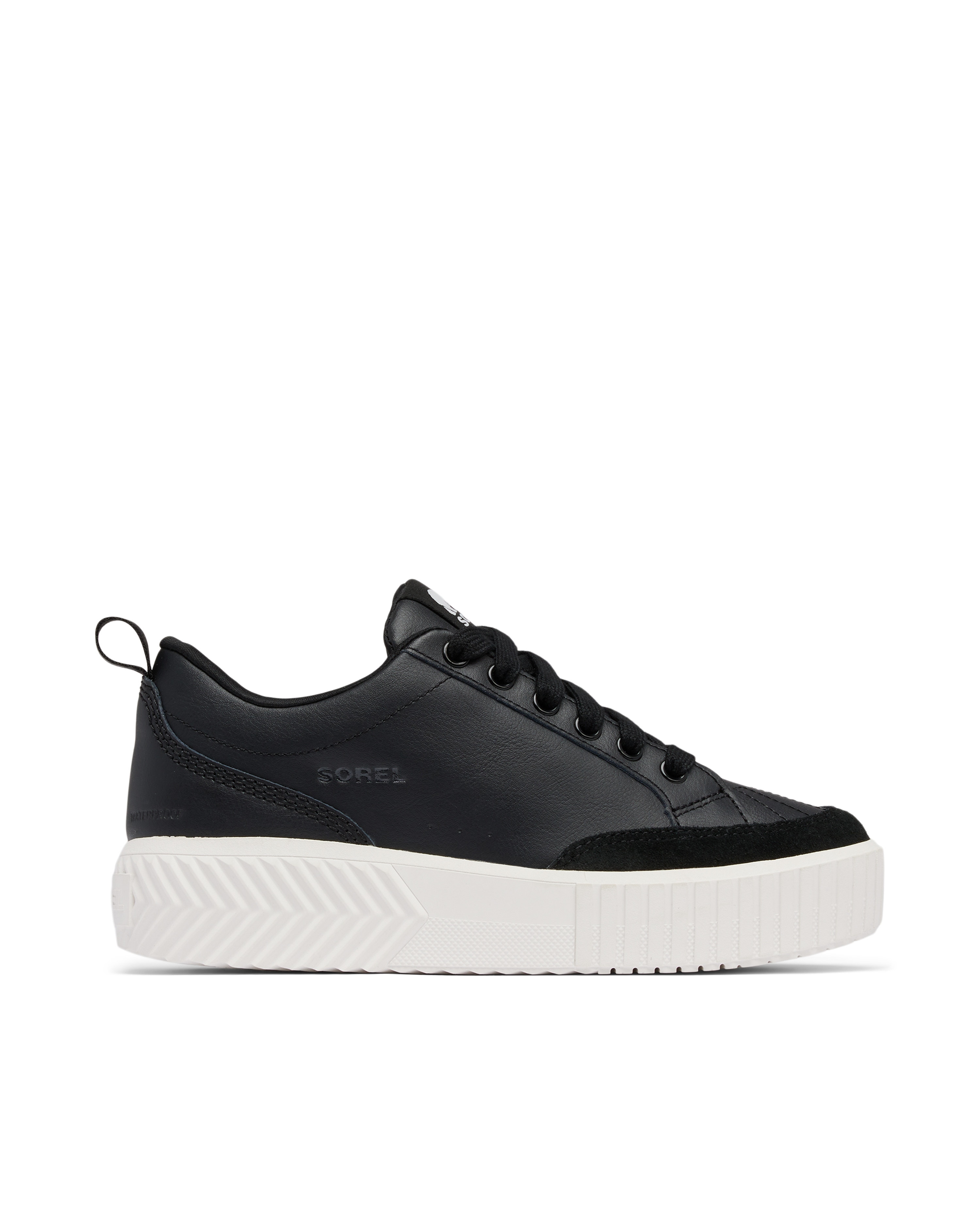 Imagen 0 de Zapatillas planas impermeables de mujer Negro