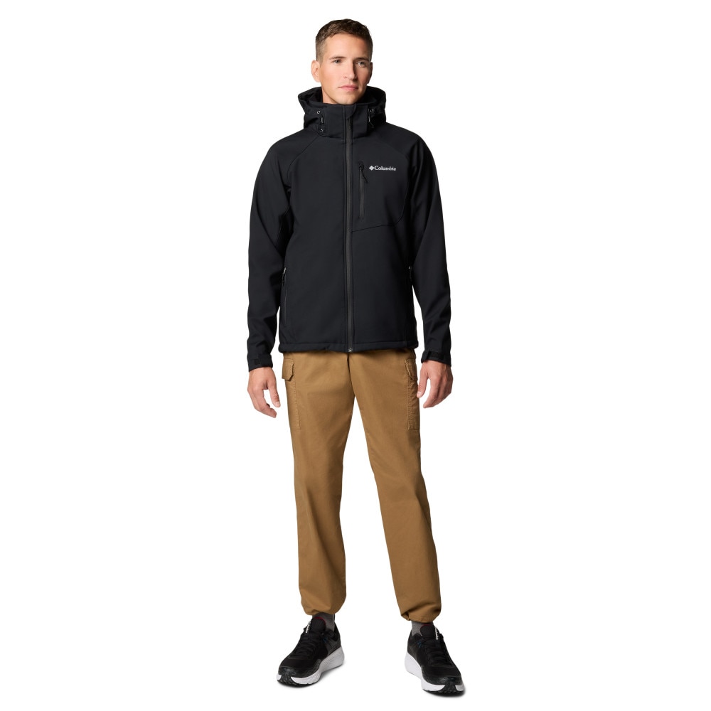 Chaqueta Softshell de senderismo hombre Cascade Ridge™ II Columbia - Negro Negro-3