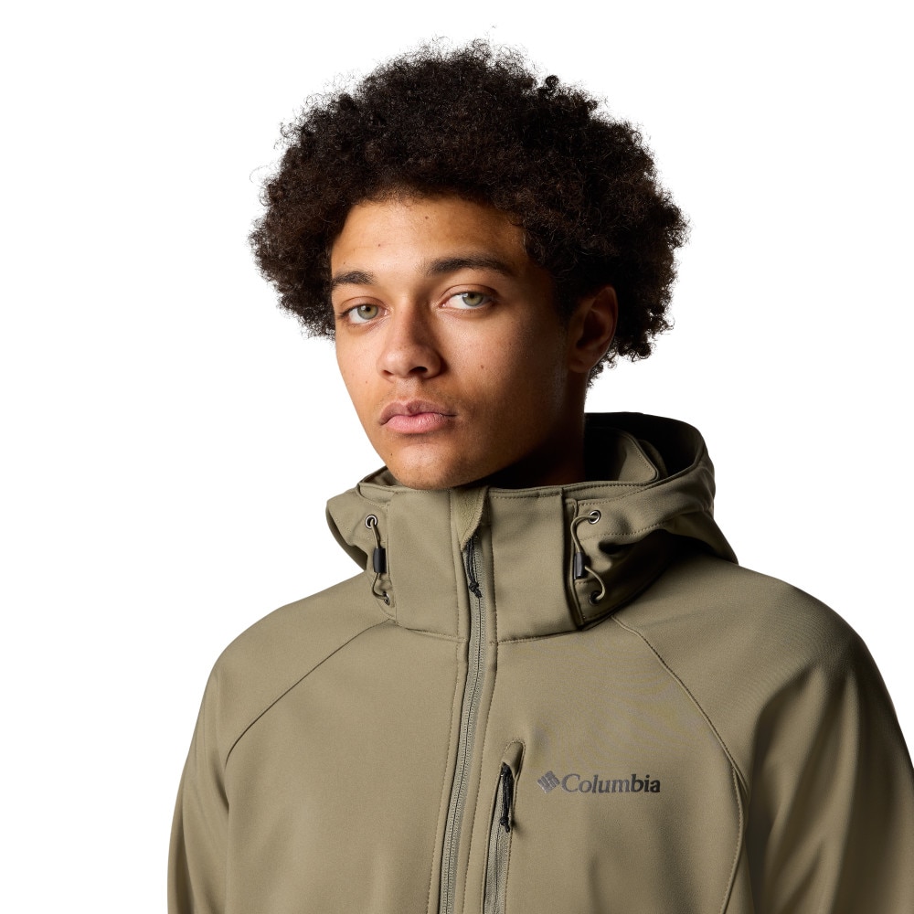 Chaqueta Softshell de senderismo hombre Cascade Ridge™ II Columbia - Verde Verde-4