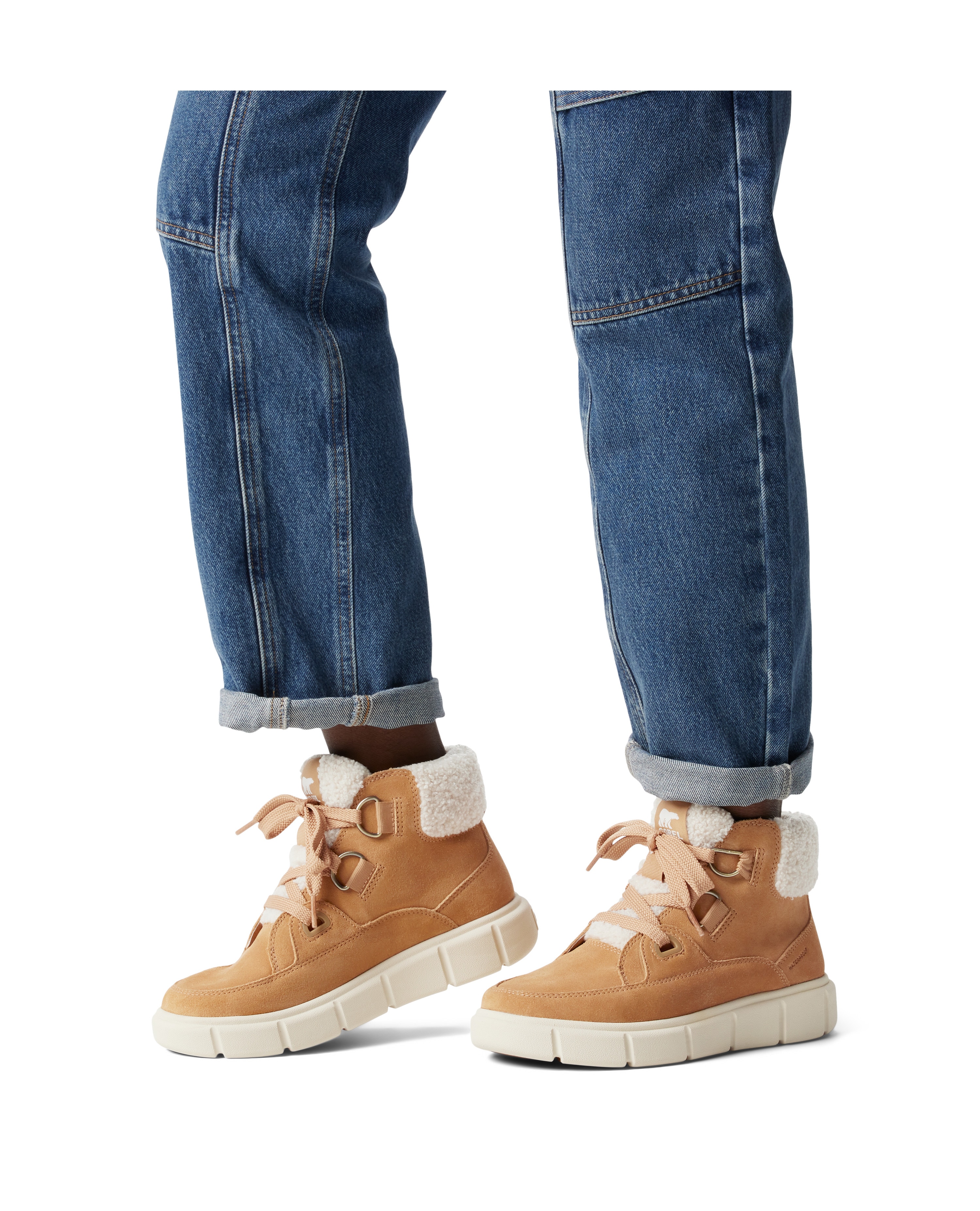 Botas planas impermeables de mujer - Sorel - Marrón Marrón-2