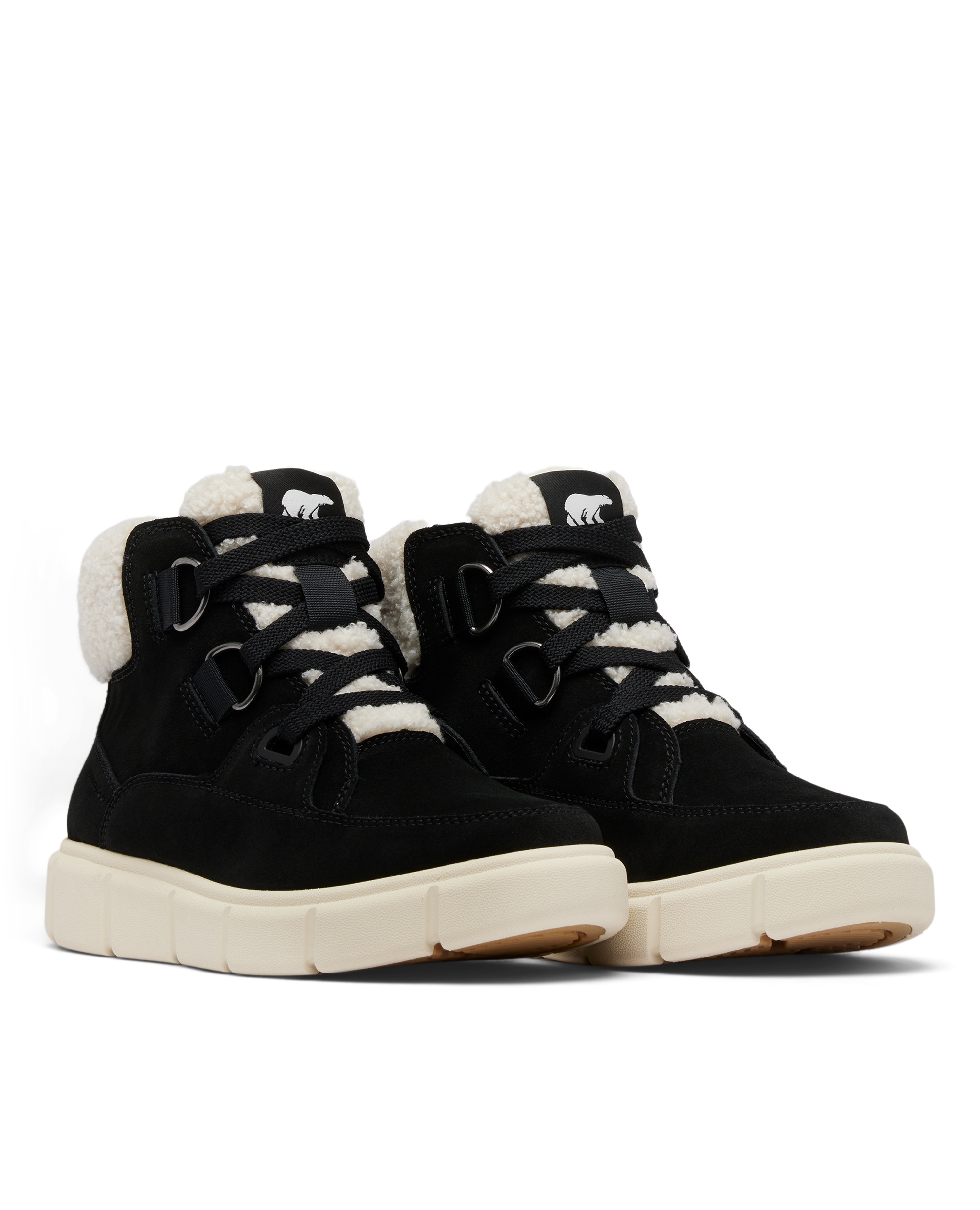 Botas planas impermeables de mujer - Sorel - Negro Negro-6