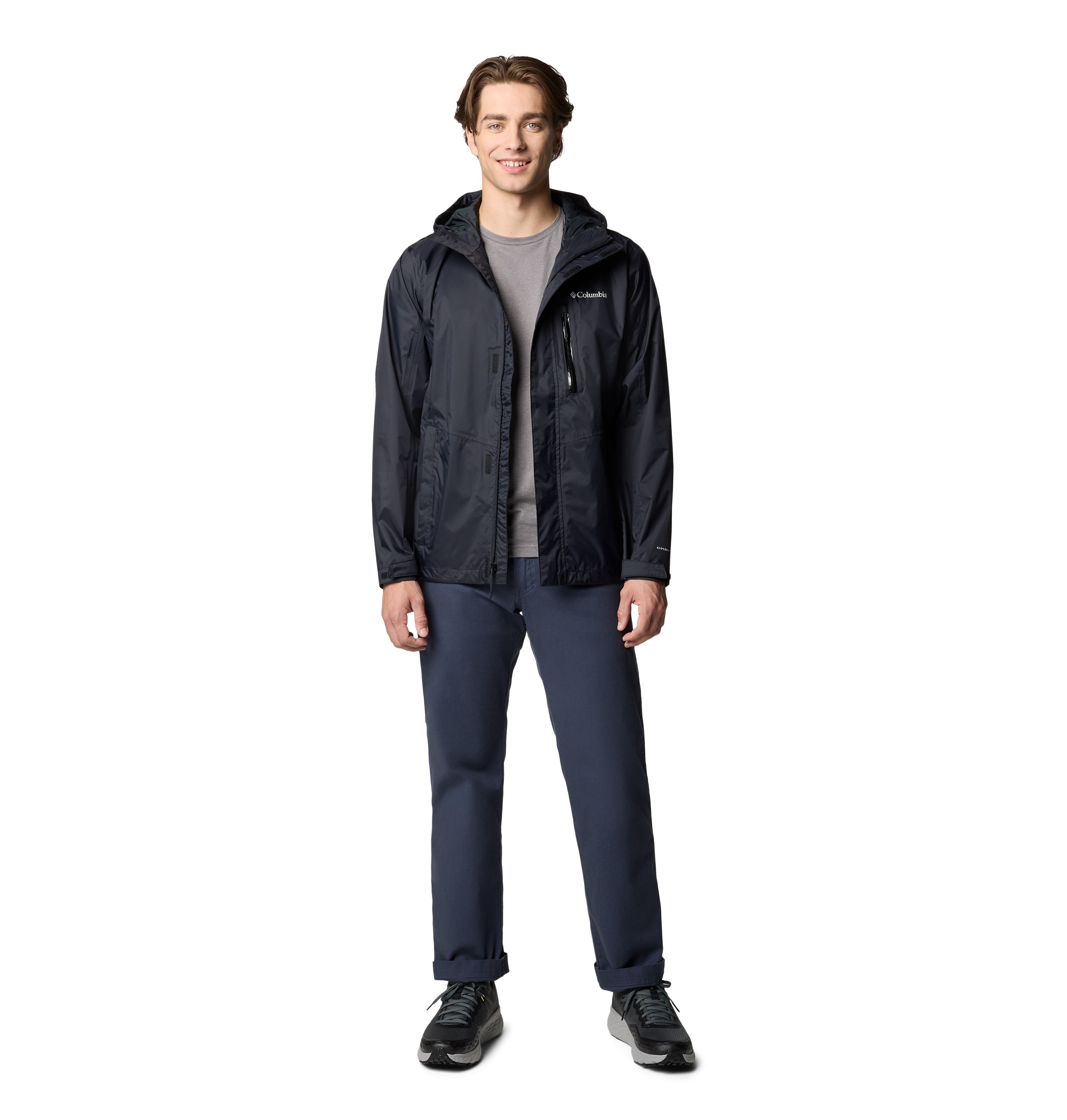 Chaqueta impermeable hombre Pouring Adventure™ III Columbia - Negro Negro-5