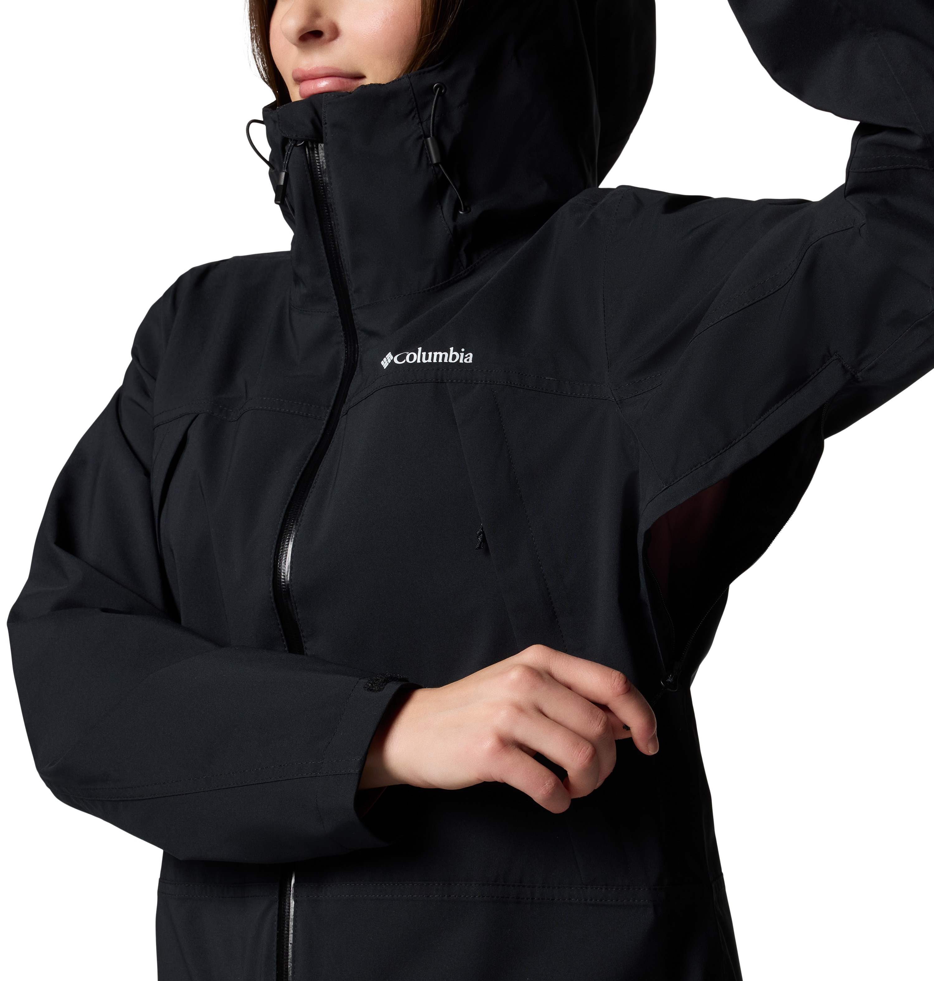 Chaqueta impermeable de mujer Boulder Falls™ Columbia - Negro Negro-5