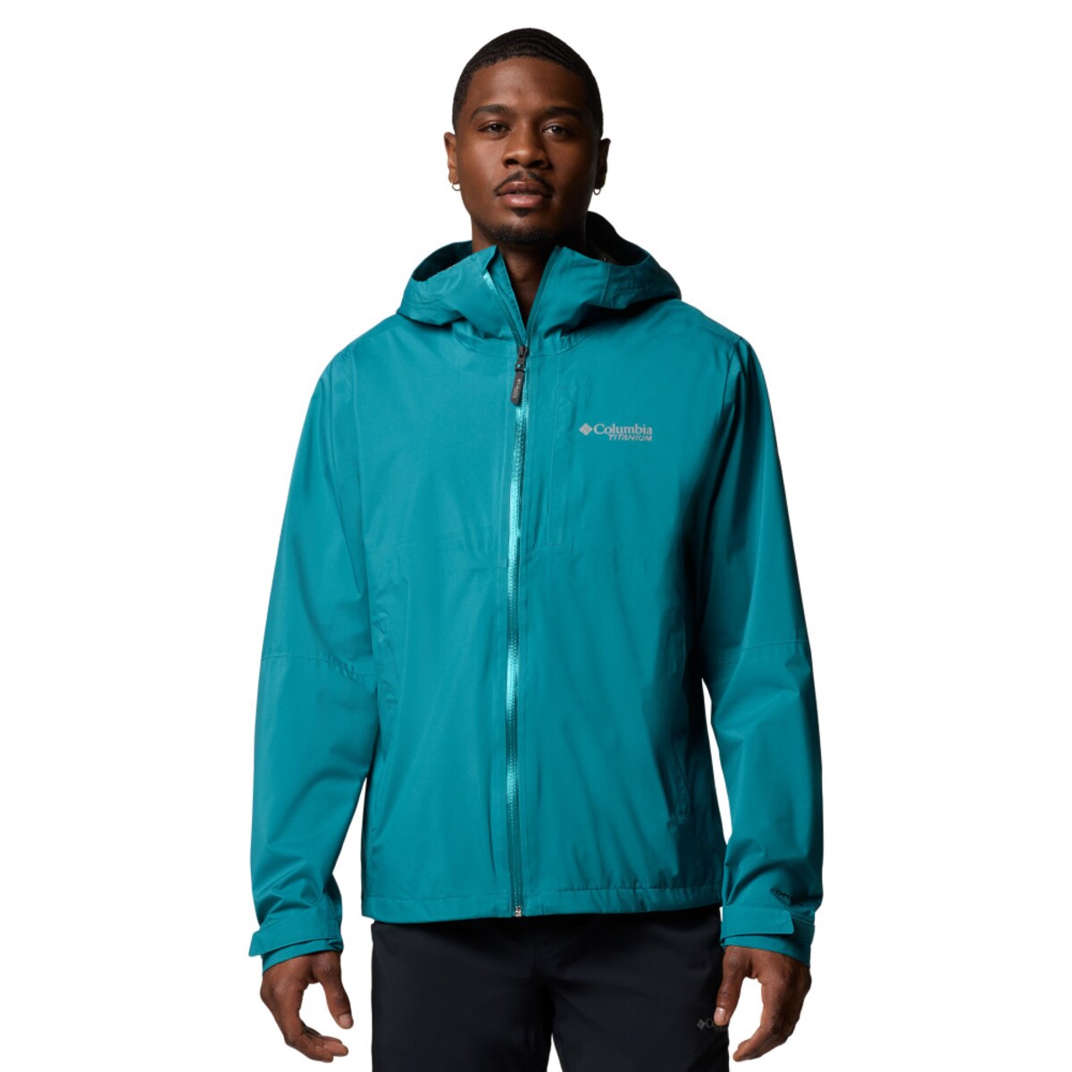 Columbia Chaqueta Chubasquero Hombre Chaqueta Impermeable De