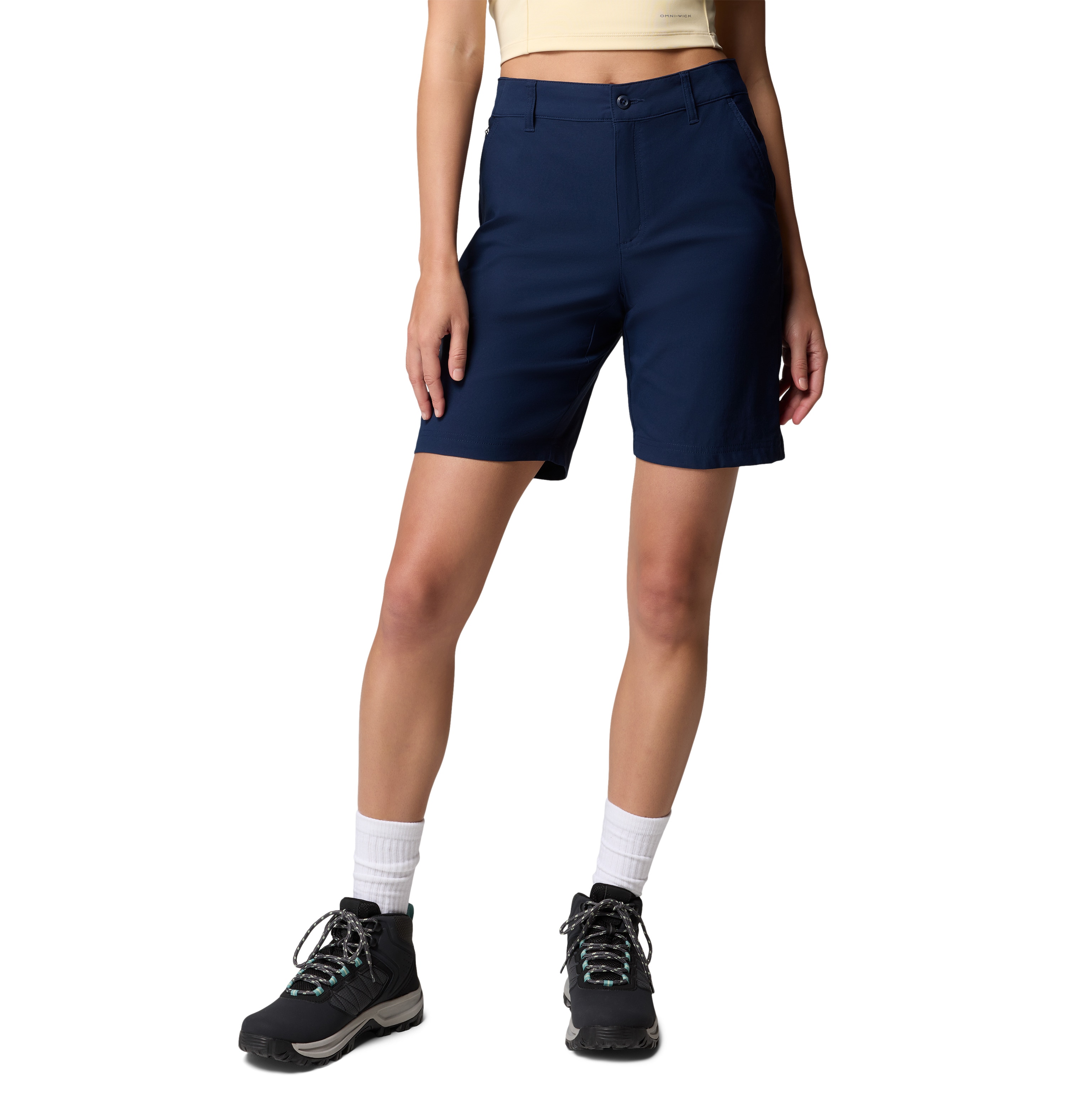 Pantalón corto de senderismo de mujer Leslie Falls™ Long II Columbia - Azul marino Azul marino-1