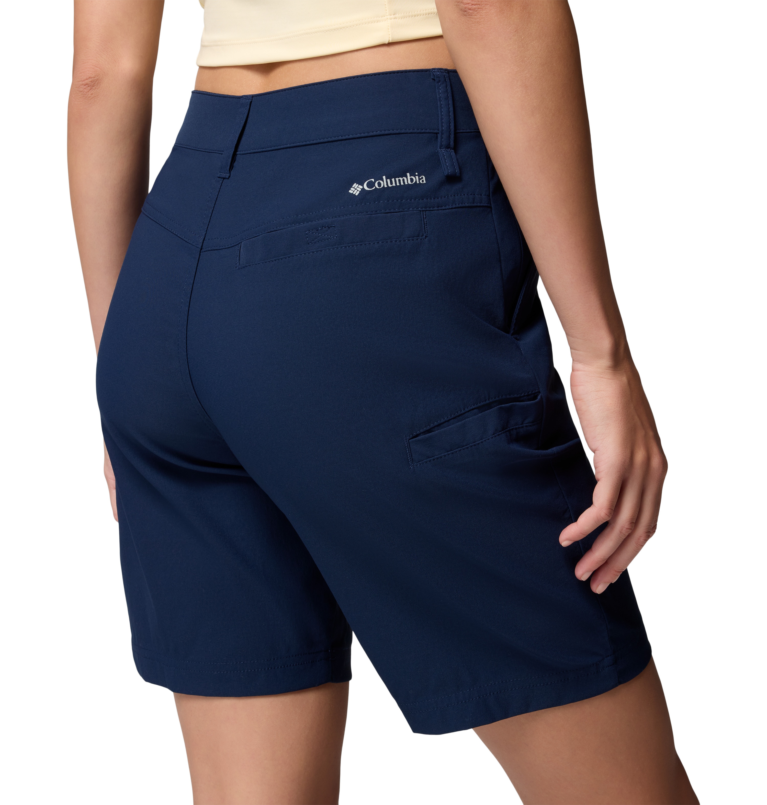 Pantalón corto de senderismo de mujer Leslie Falls™ Long II Columbia - Azul marino Azul marino-3
