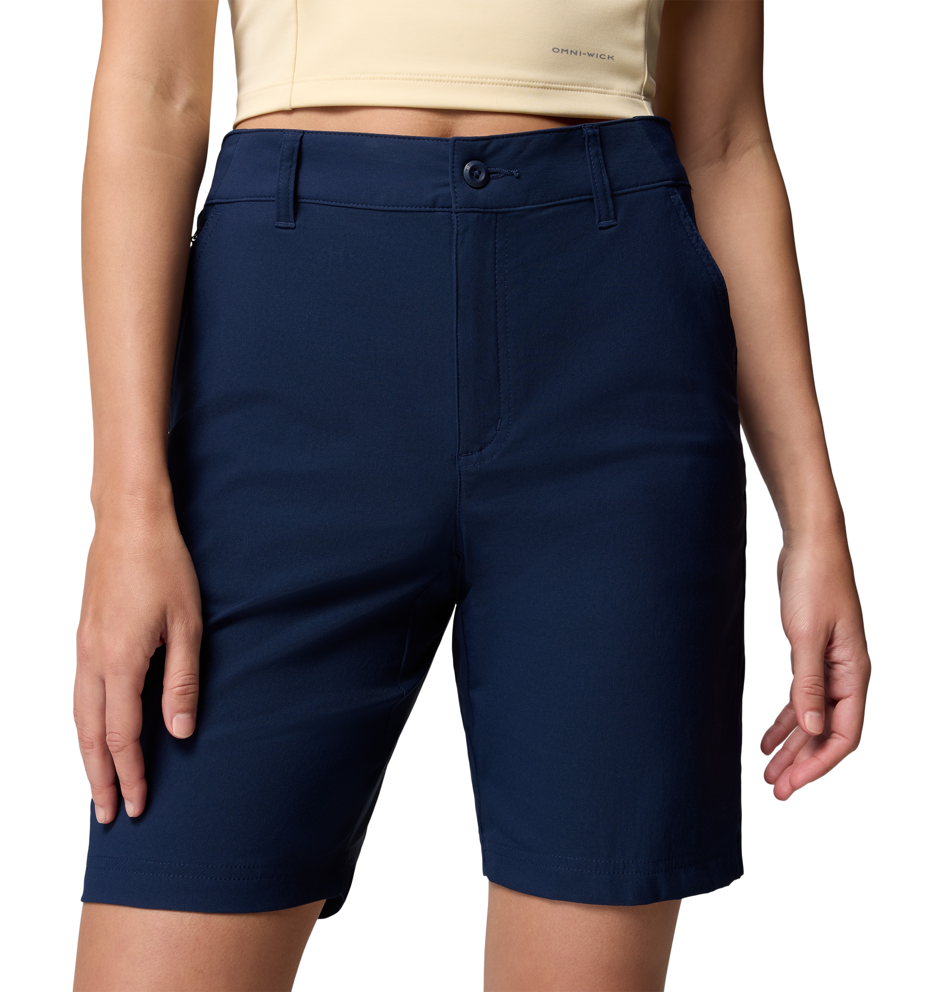 Pantalón corto de senderismo de mujer Leslie Falls™ Long II Columbia - Azul marino Azul marino-5