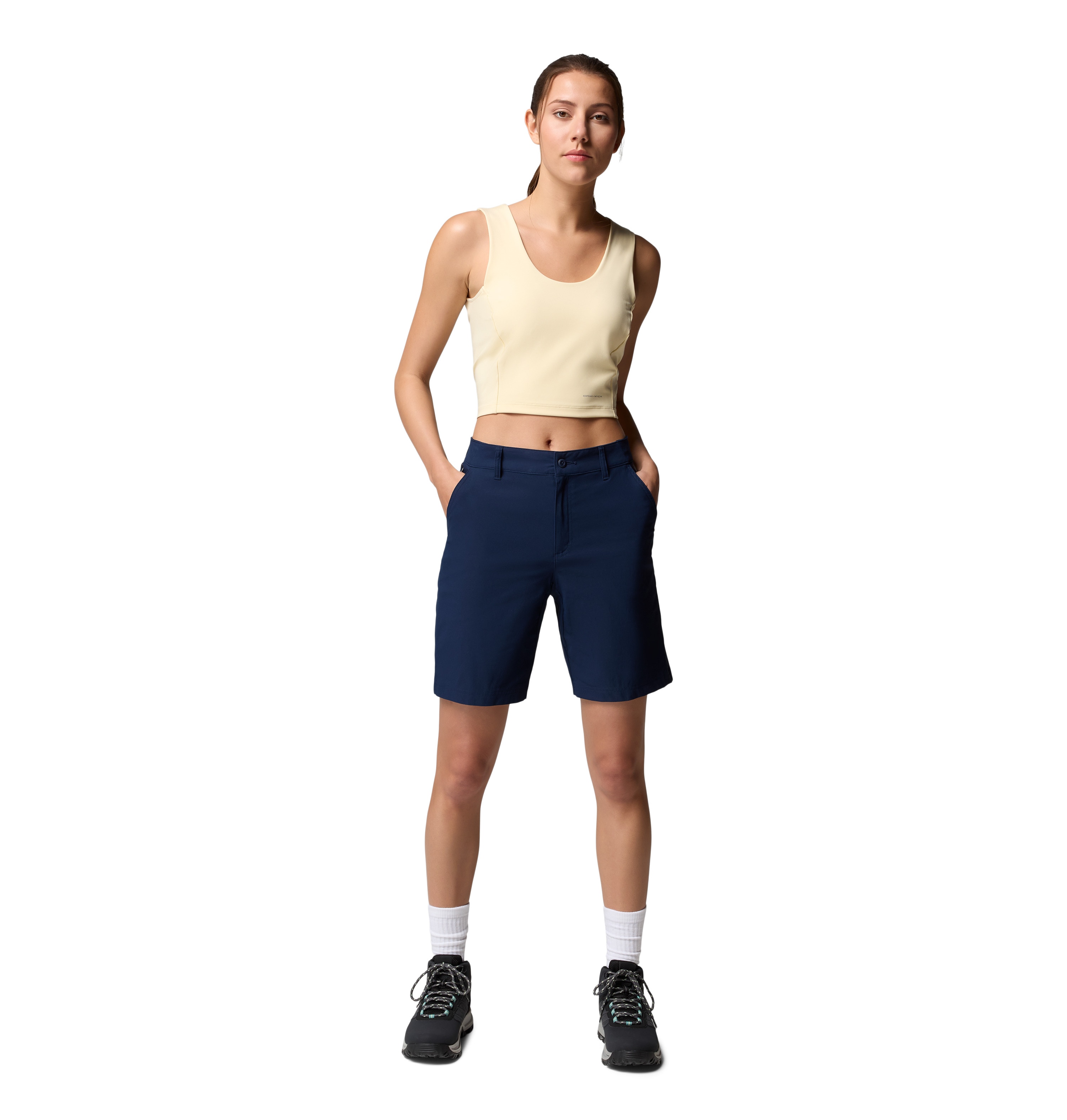Pantalón corto de senderismo de mujer Leslie Falls™ Long II Columbia - Azul marino Azul marino-6
