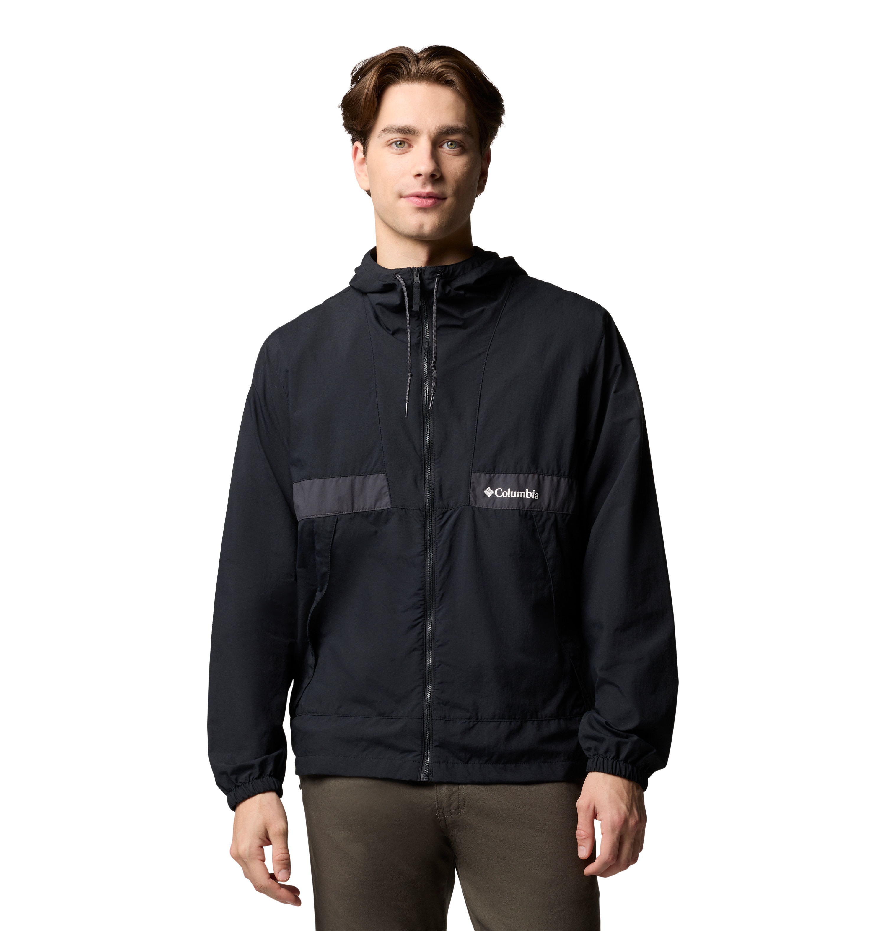 Chaqueta cortavientos de hombre Spire Valley™ Columbia - Gris Gris-1