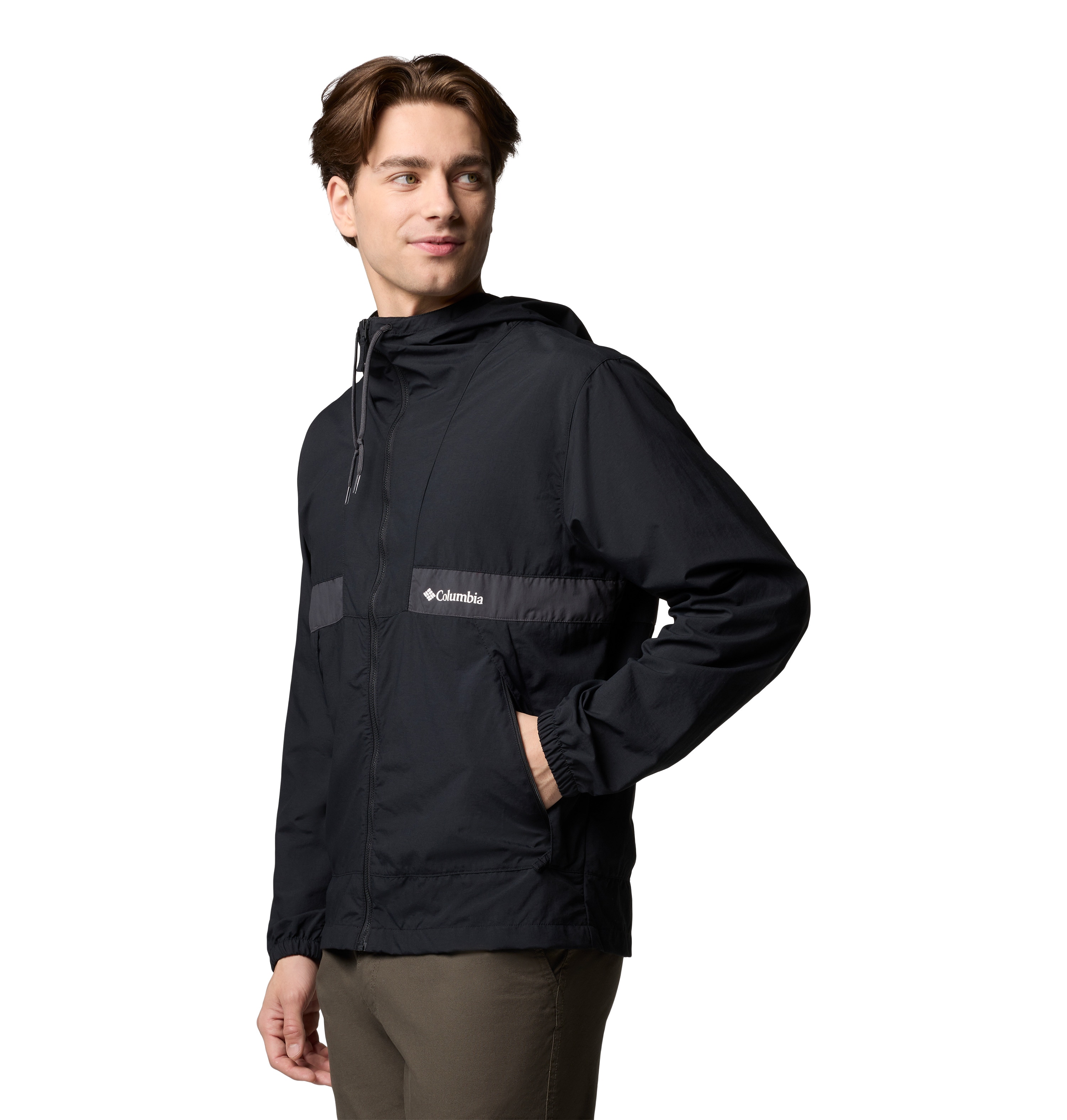 Chaqueta cortavientos de hombre Spire Valley™ Columbia - Gris Gris-4