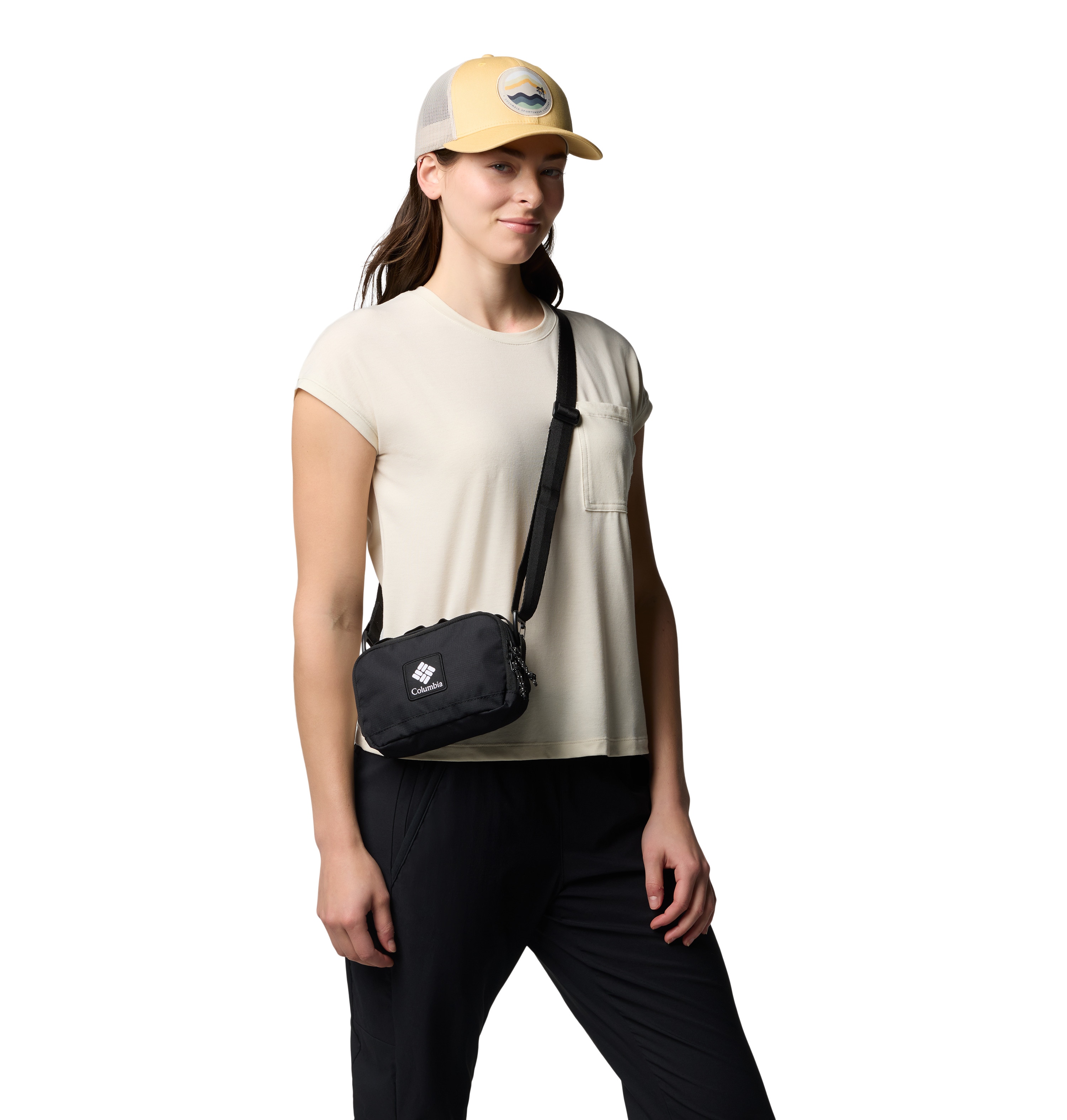 Bandolera unisex Trail Traveler™ Columbia - Negro Negro-3