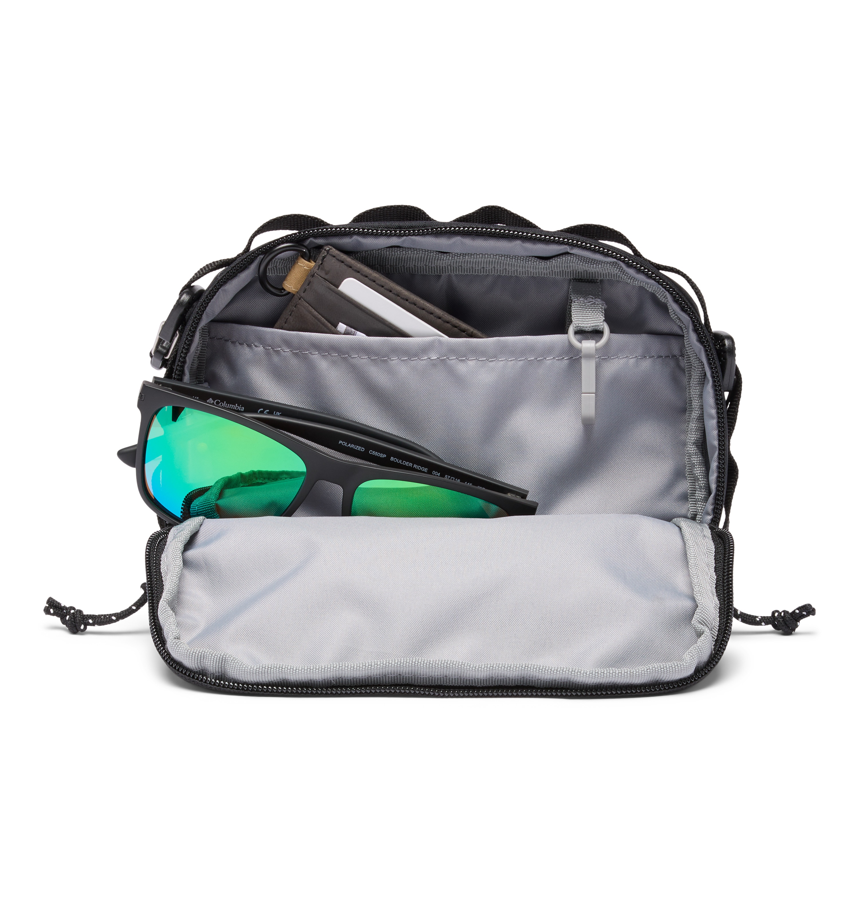 Bandolera unisex Trail Traveler™ Columbia - Negro Negro-4