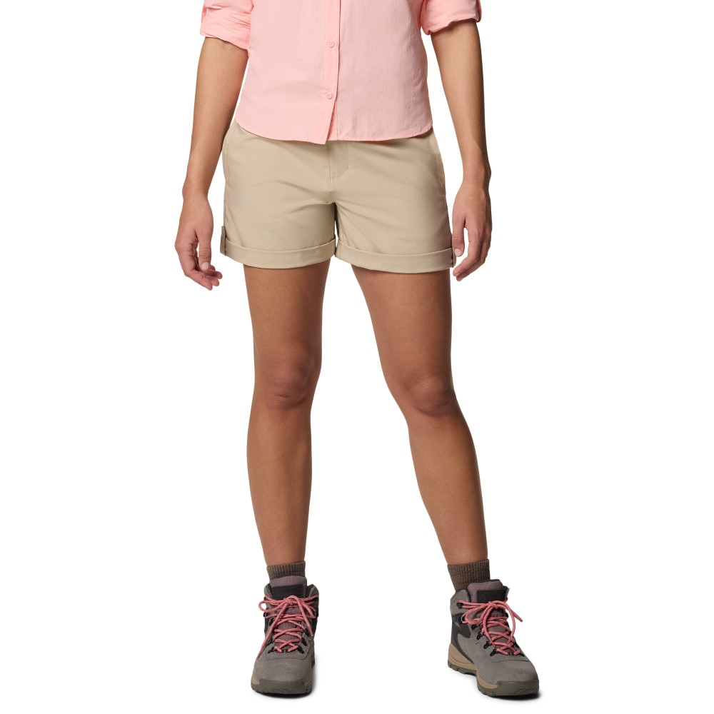 Pantalón corto de senderismo de mujer Silver Ridge™ Utility Columbia - Beige Beige-1