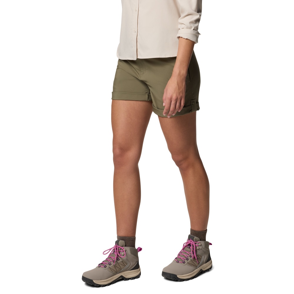 Pantalón corto de senderismo de mujer Silver Ridge™ Utility Columbia - Verde cadete Verde cadete-3