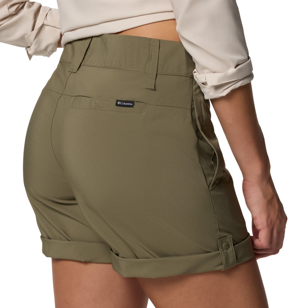 Pantalón corto de senderismo de mujer Silver Ridge™ Utility Columbia - Verde cadete Verde cadete-5