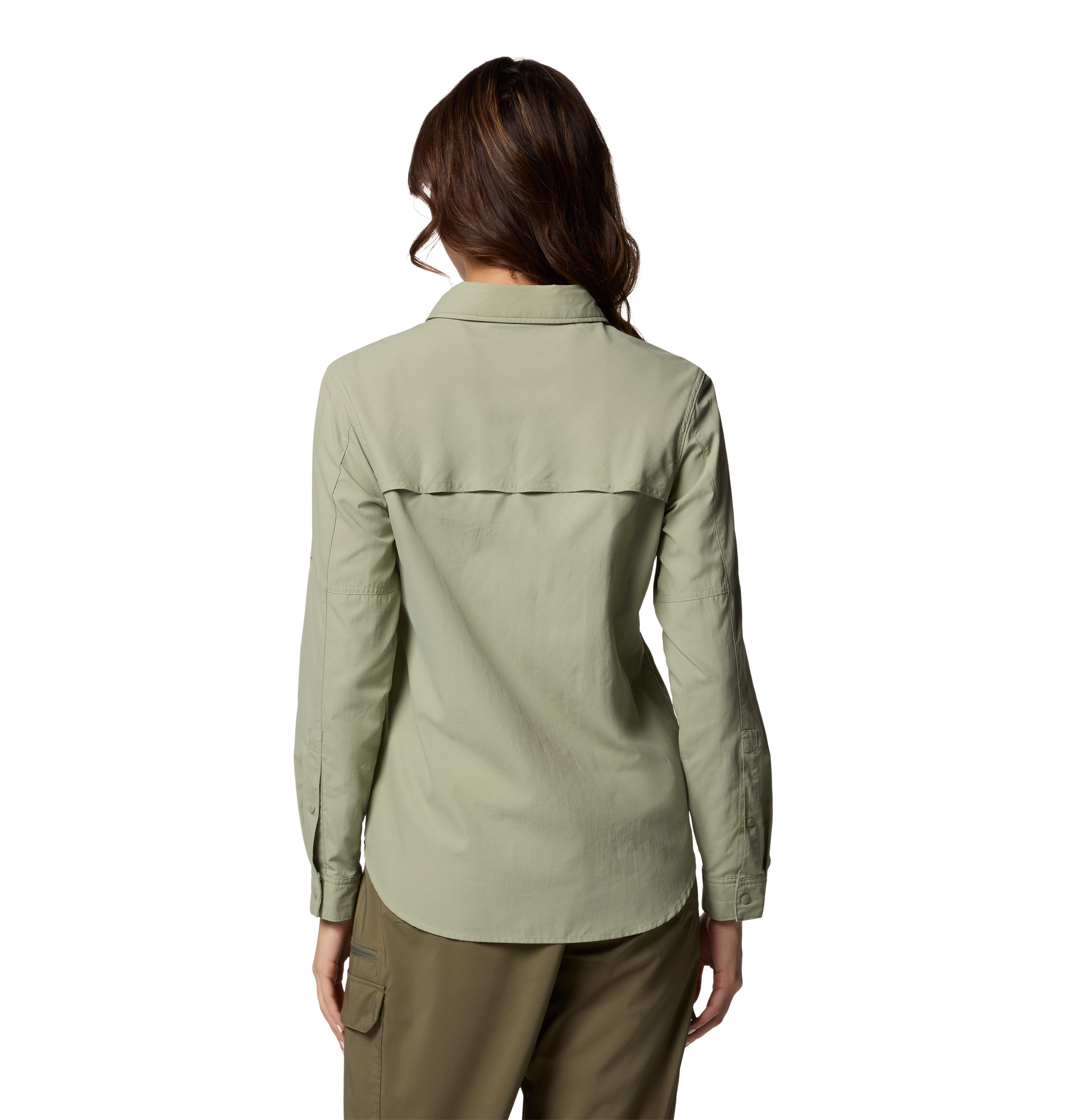 Camisa mujer Skien Valley™ Columbia - Verde Verde-2