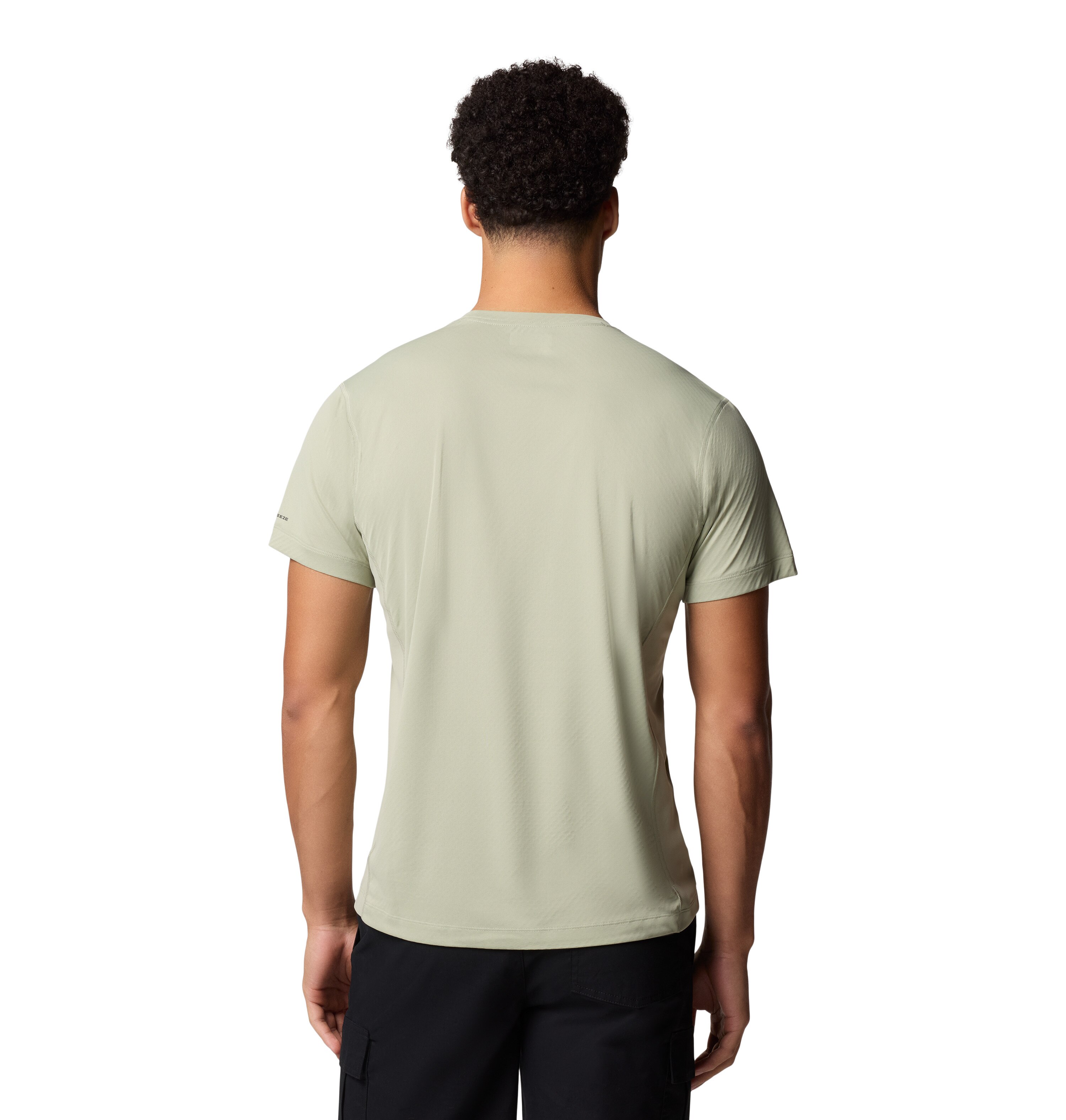 Camiseta manga corta de hombre Zero Rules™ Light Crew Columbia - Verde grisáceo Verde grisáceo-2