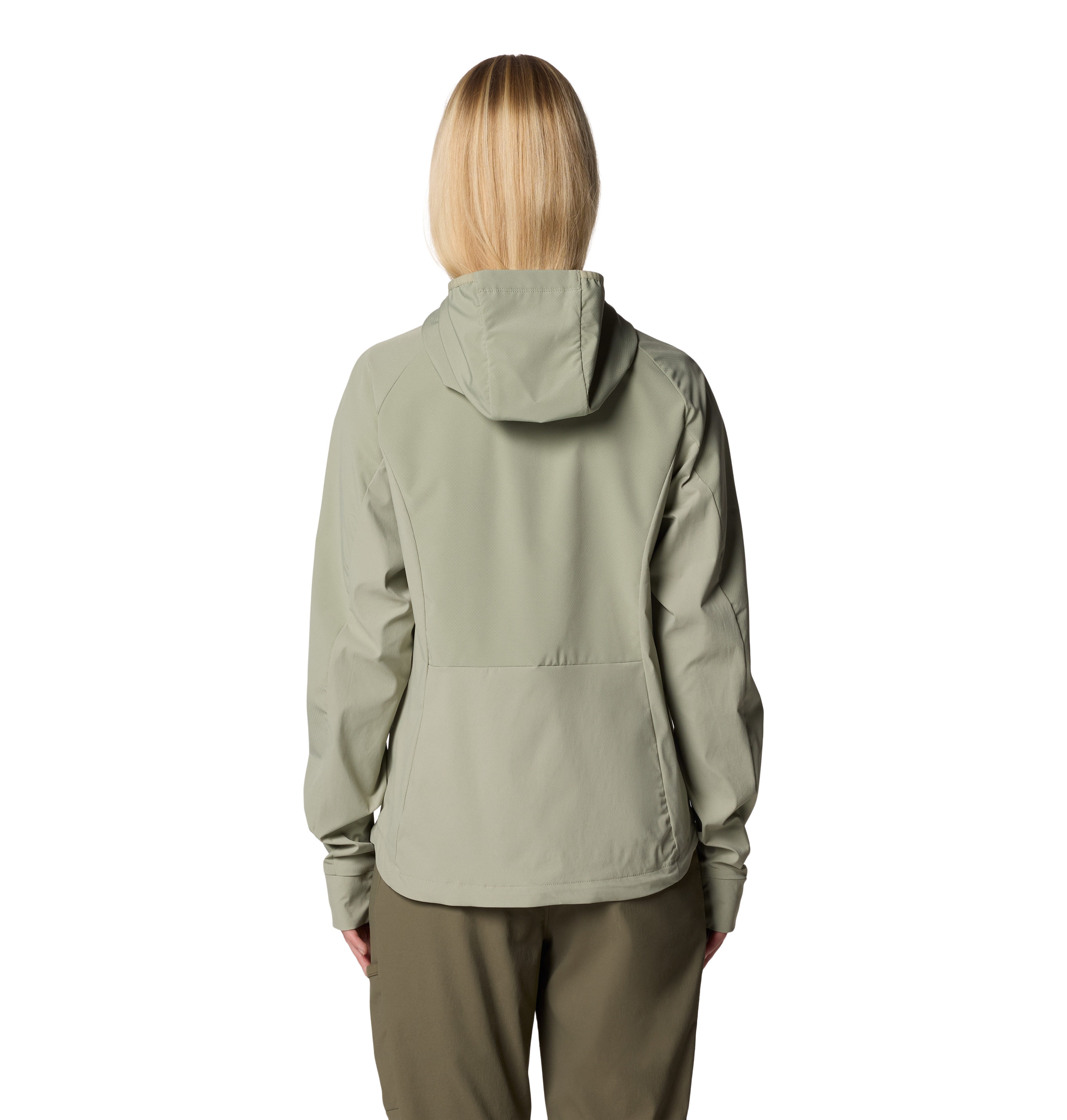 Chaqueta softshell de mujer Sweet As™ III Hooded Columbia - Verde grisáceo Verde grisáceo-2