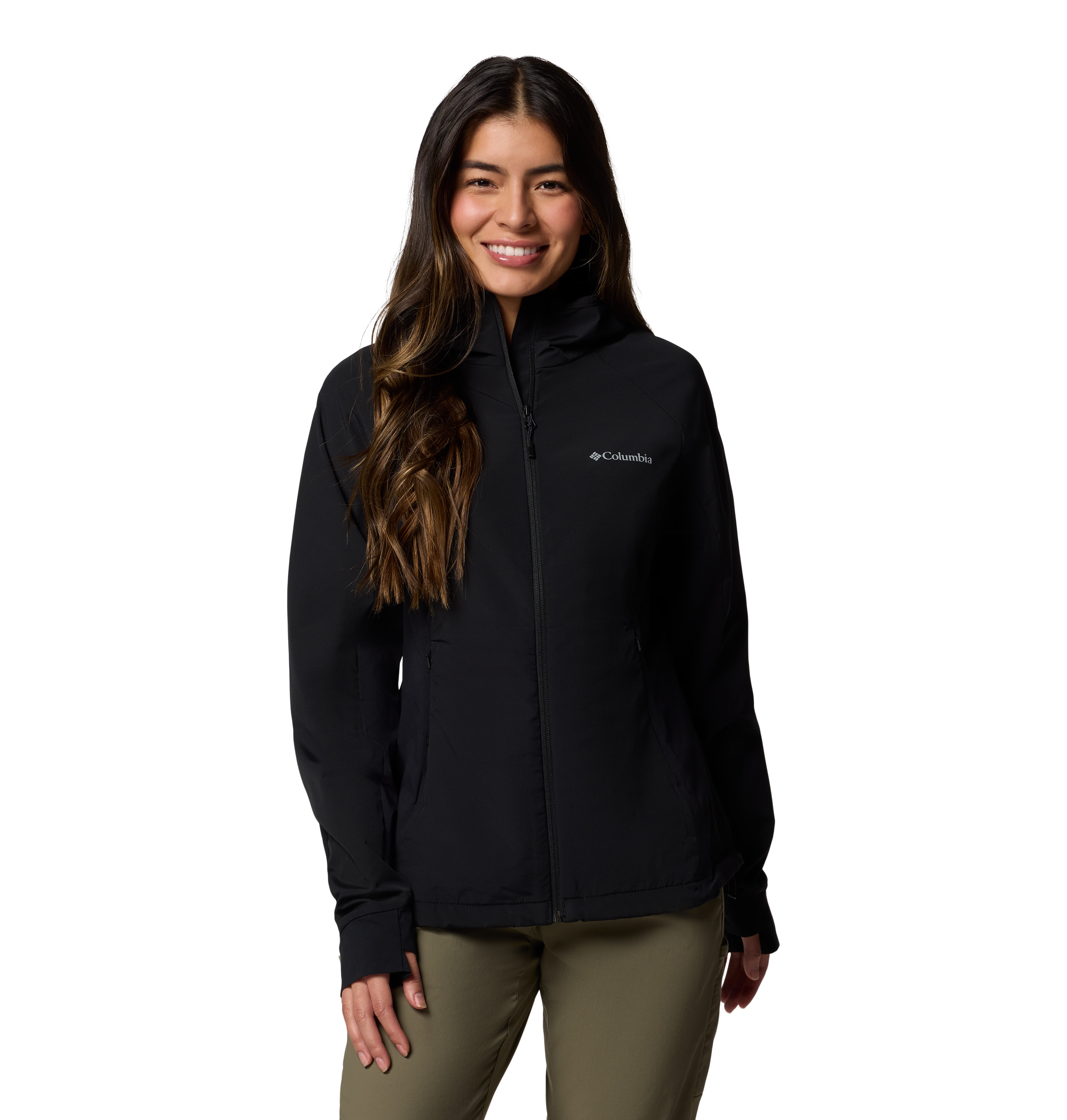 Chaqueta softshell de mujer Sweet As™ III Hooded Columbia - Negro Negro-1