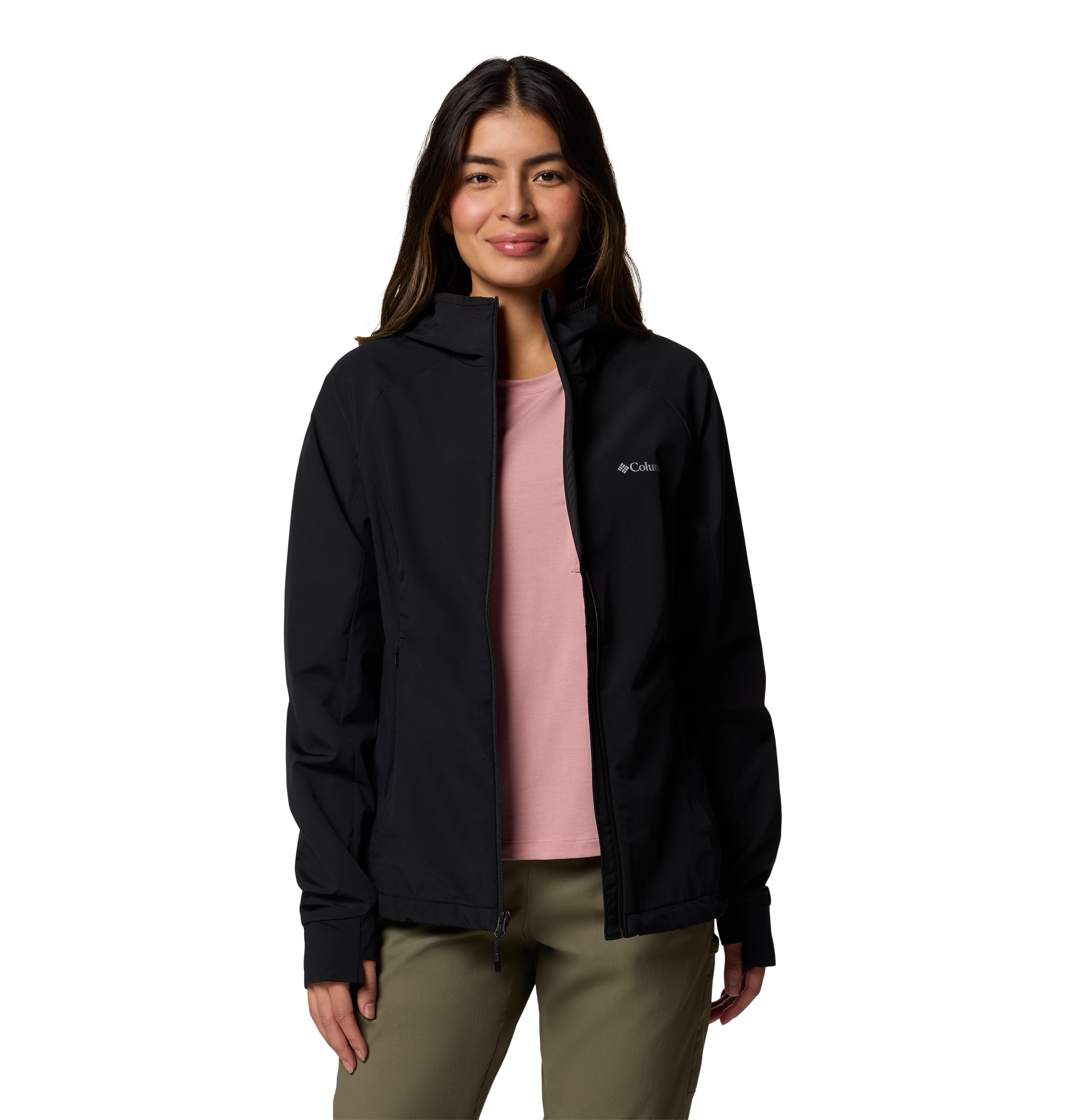 Chaqueta softshell de mujer Sweet As™ III Hooded Columbia - Negro Negro-4