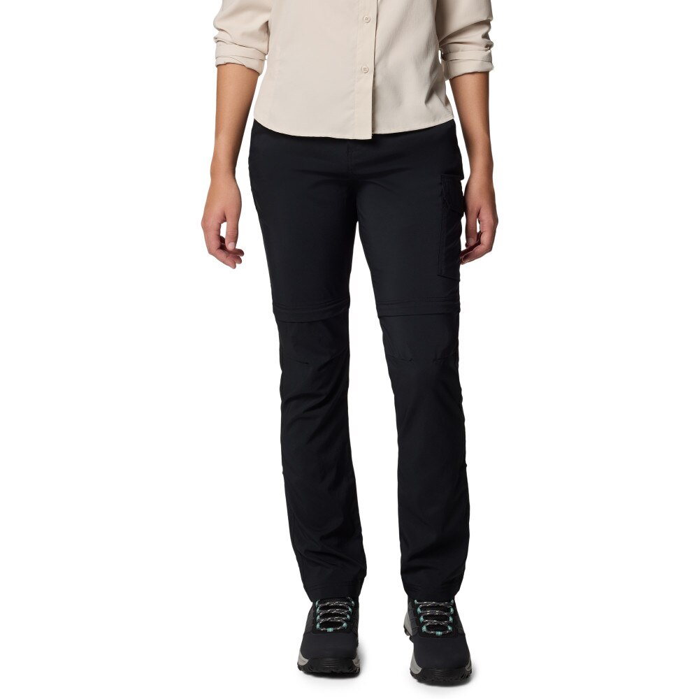 Pantalón convertible de senderismo mujer Silver Ridge™ Utility Columbia - Negro Negro-1