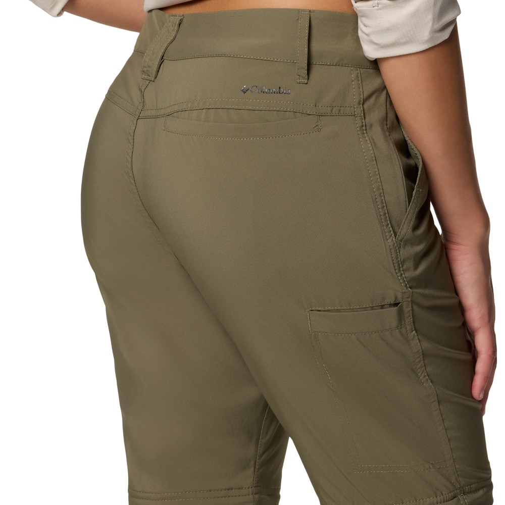 Pantalón convertible de senderismo mujer Silver Ridge™ Utility Columbia - Verde cadete Verde cadete-5