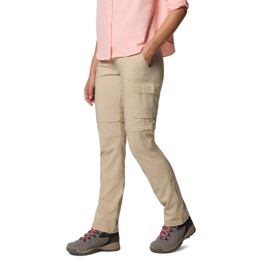 Pantalón convertible de senderismo mujer Silver Ridge™ Utility Columbia - Marrón Marrón-3