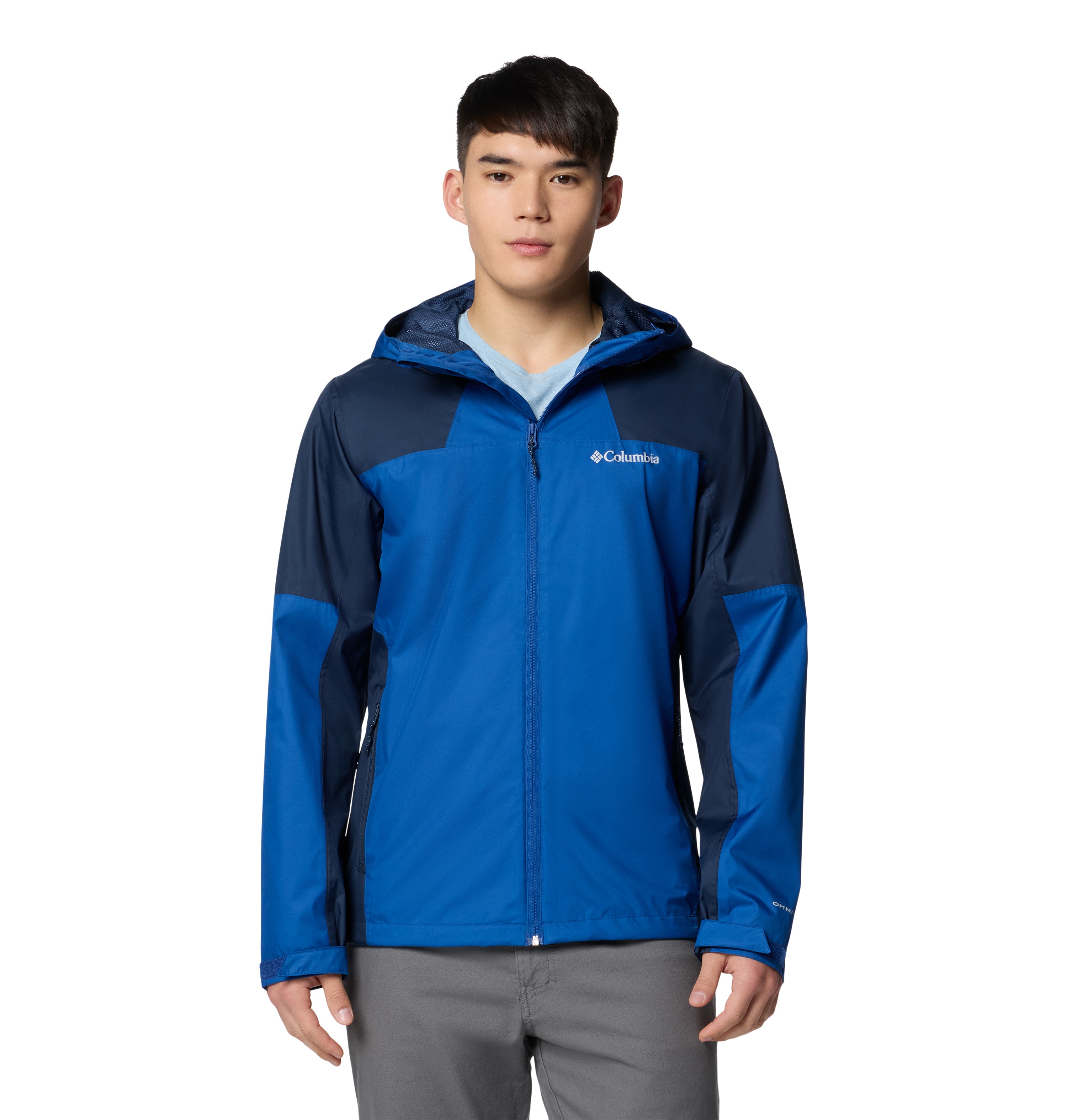 Chaqueta impermeable de senderismo de hombre Inner Limits™ III Columbia - Azul eléctrico Azul eléctrico-1