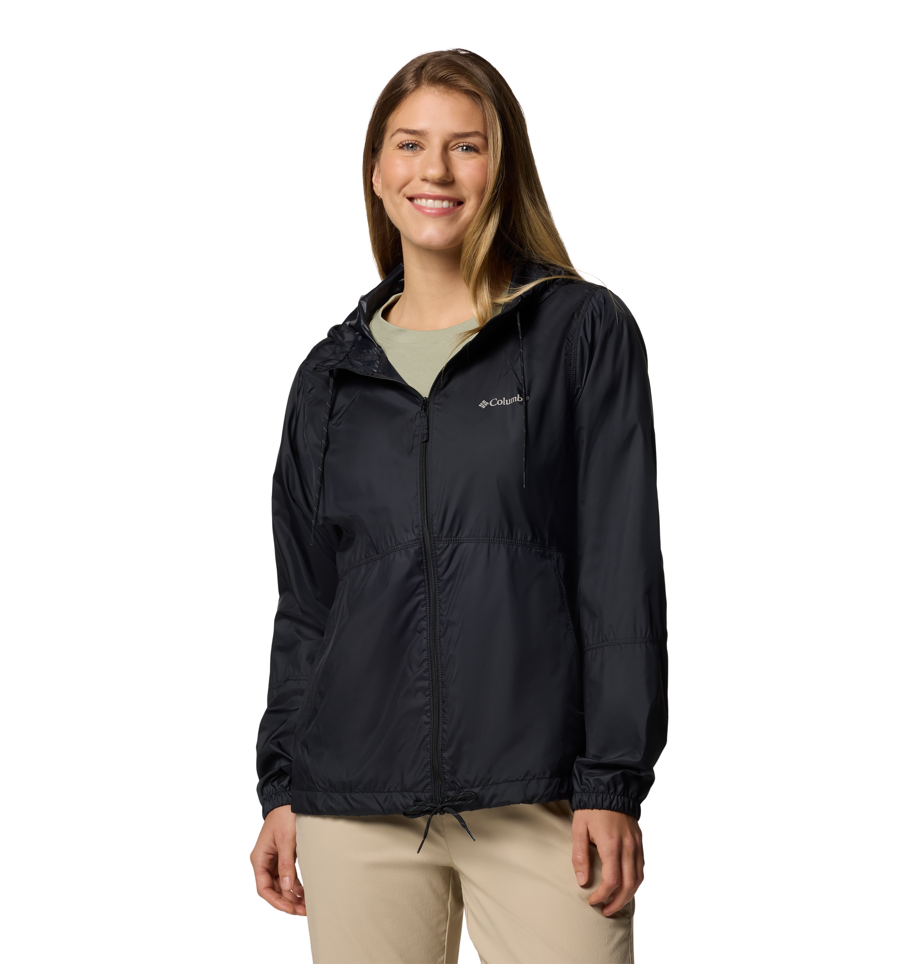 Chaqueta cortavientos de mujer Flash Forward™ Columbia - Negro Negro-1