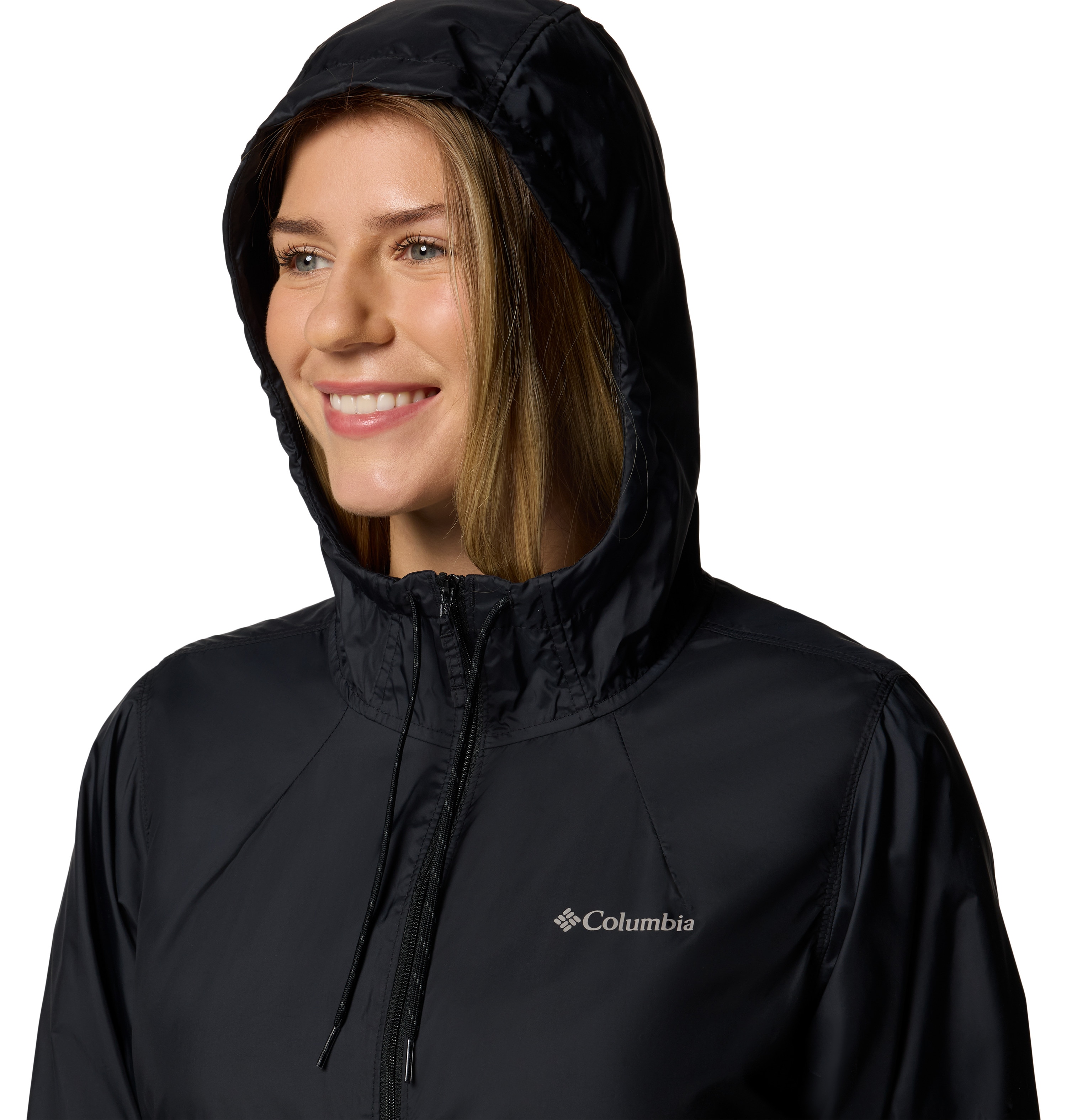 Chaqueta cortavientos de mujer Flash Forward™ Columbia - Negro Negro-4