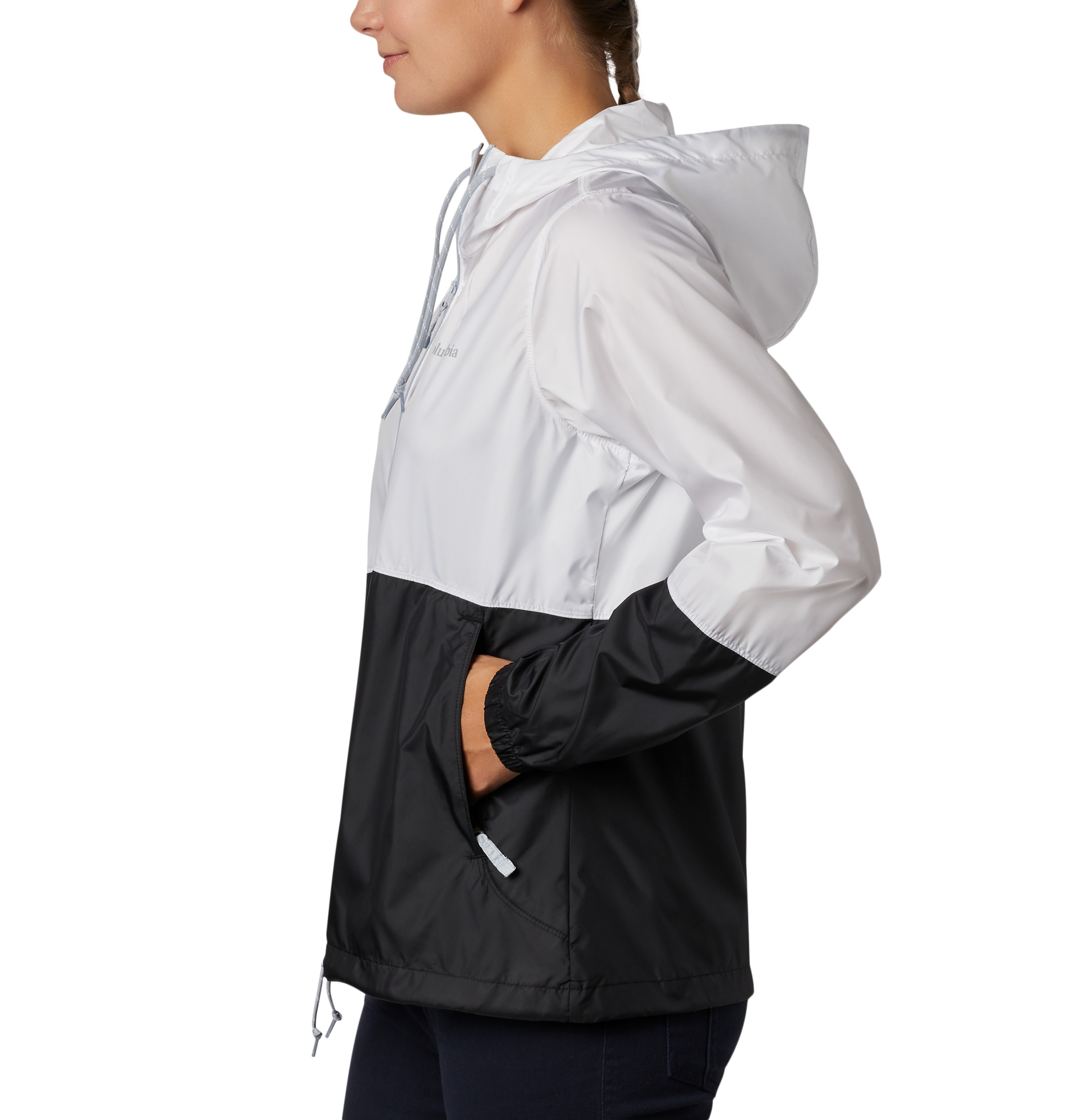 Chaqueta cortavientos de mujer Flash Forward™ Columbia - Blanco Blanco-3