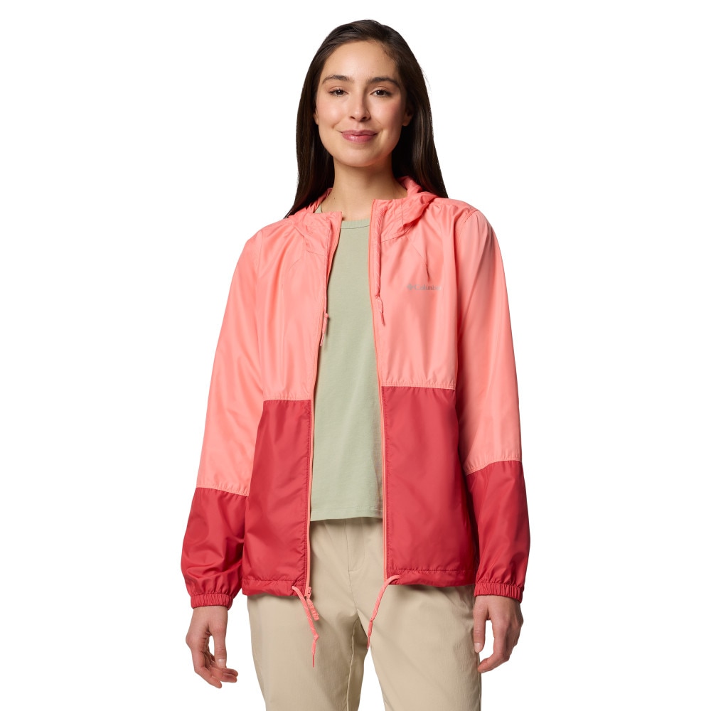 Chaqueta cortavientos de mujer Flash Forward™ Columbia - Coral Coral-5