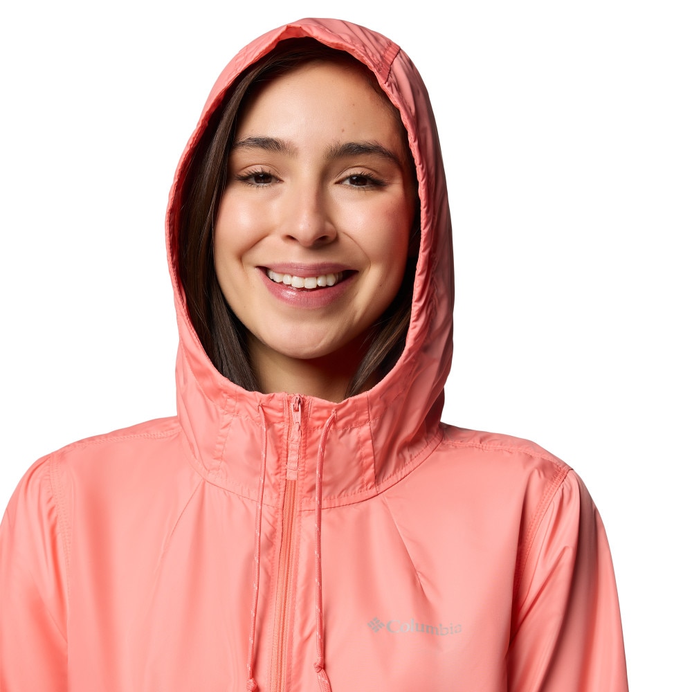 Chaqueta cortavientos de mujer Flash Forward™ Columbia - Coral Coral-6