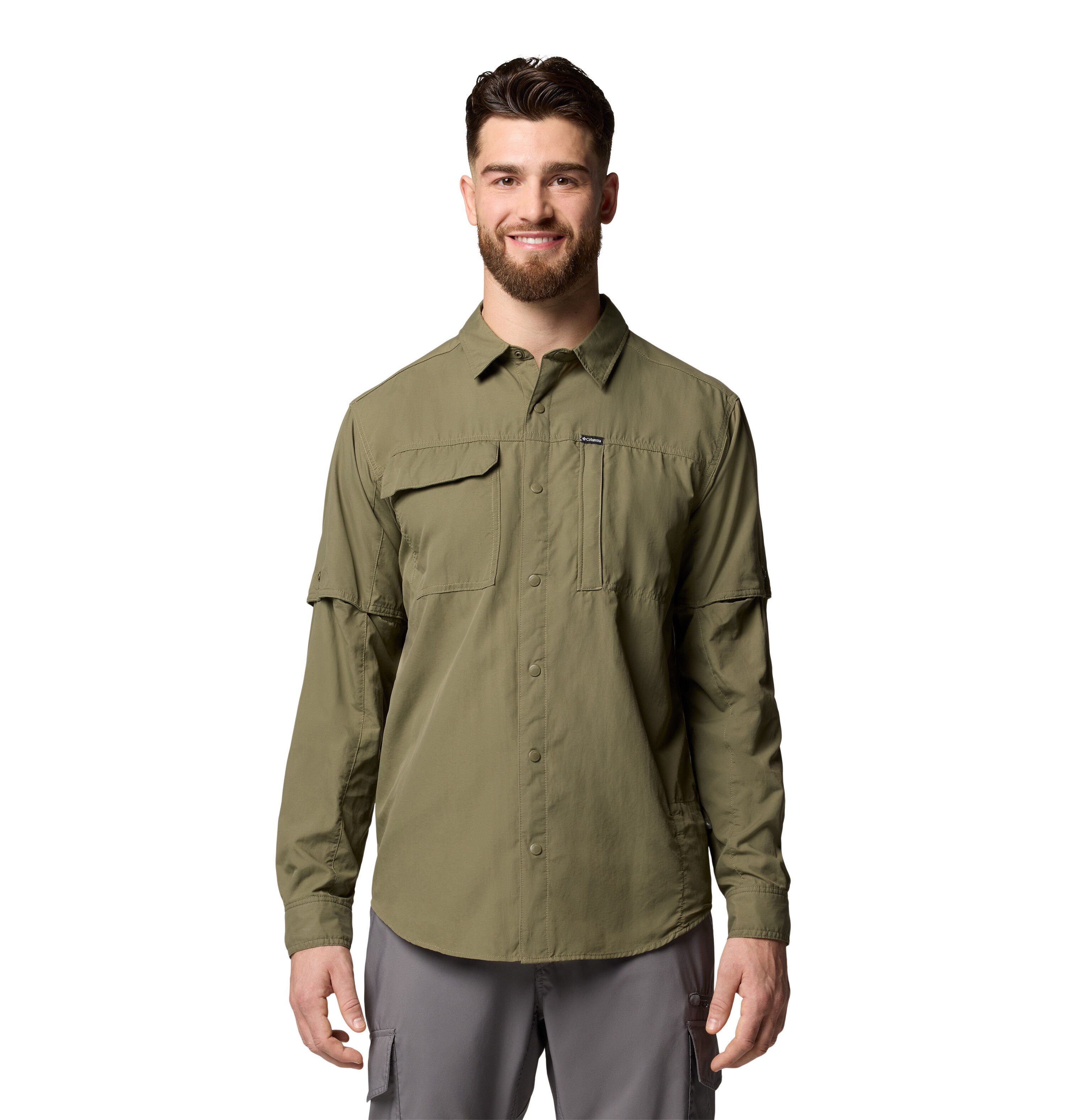 Camisa de hombre Triple Canyon™ Columbia - Verde cadete Verde cadete-1
